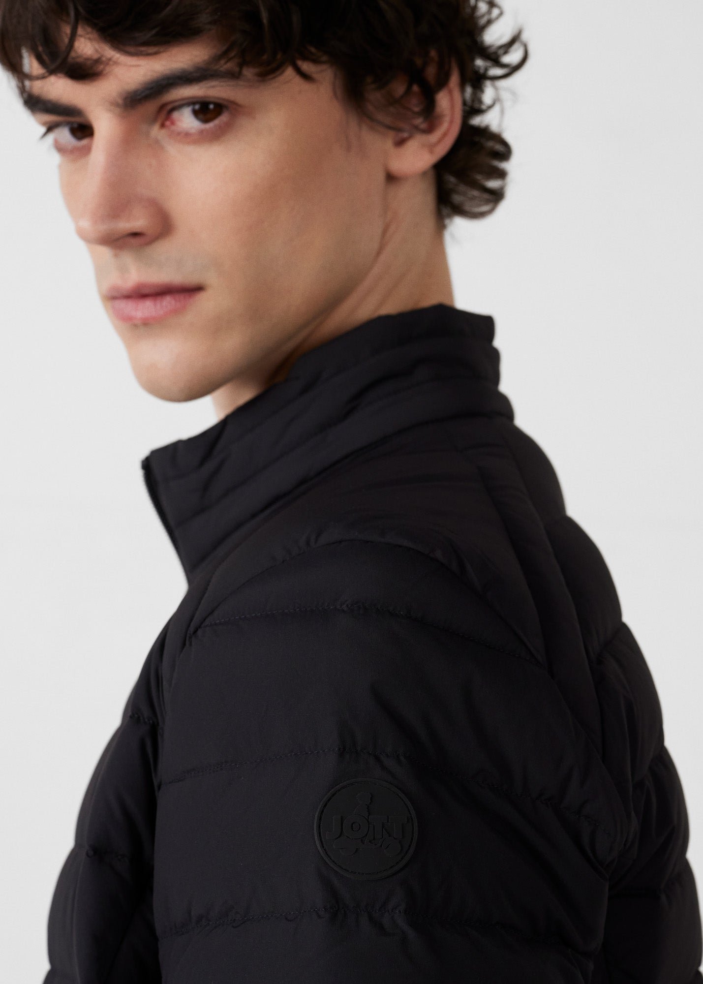 Stretch light down jacket Aragon JOTT Black