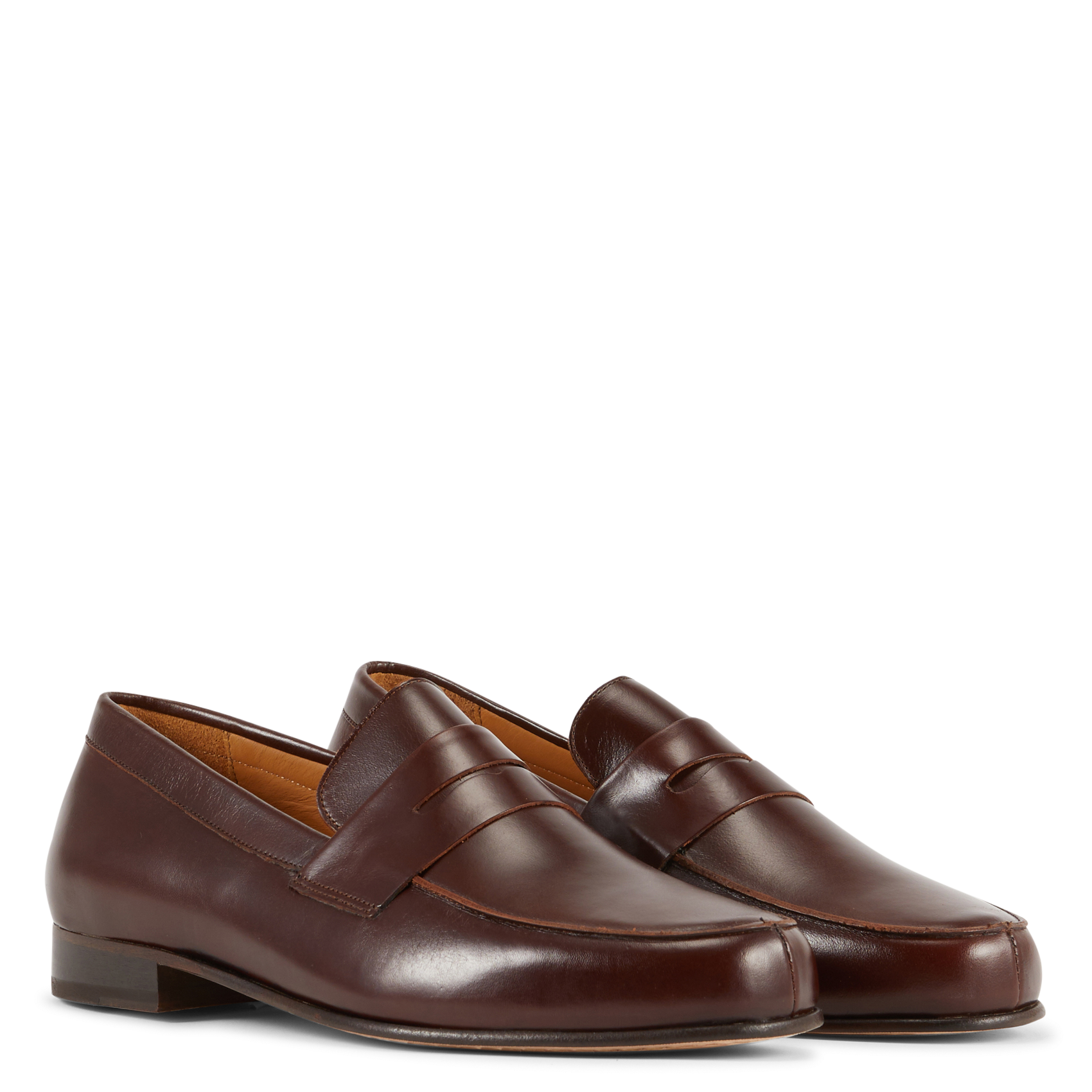 Leather loafers BOBBIES Brown