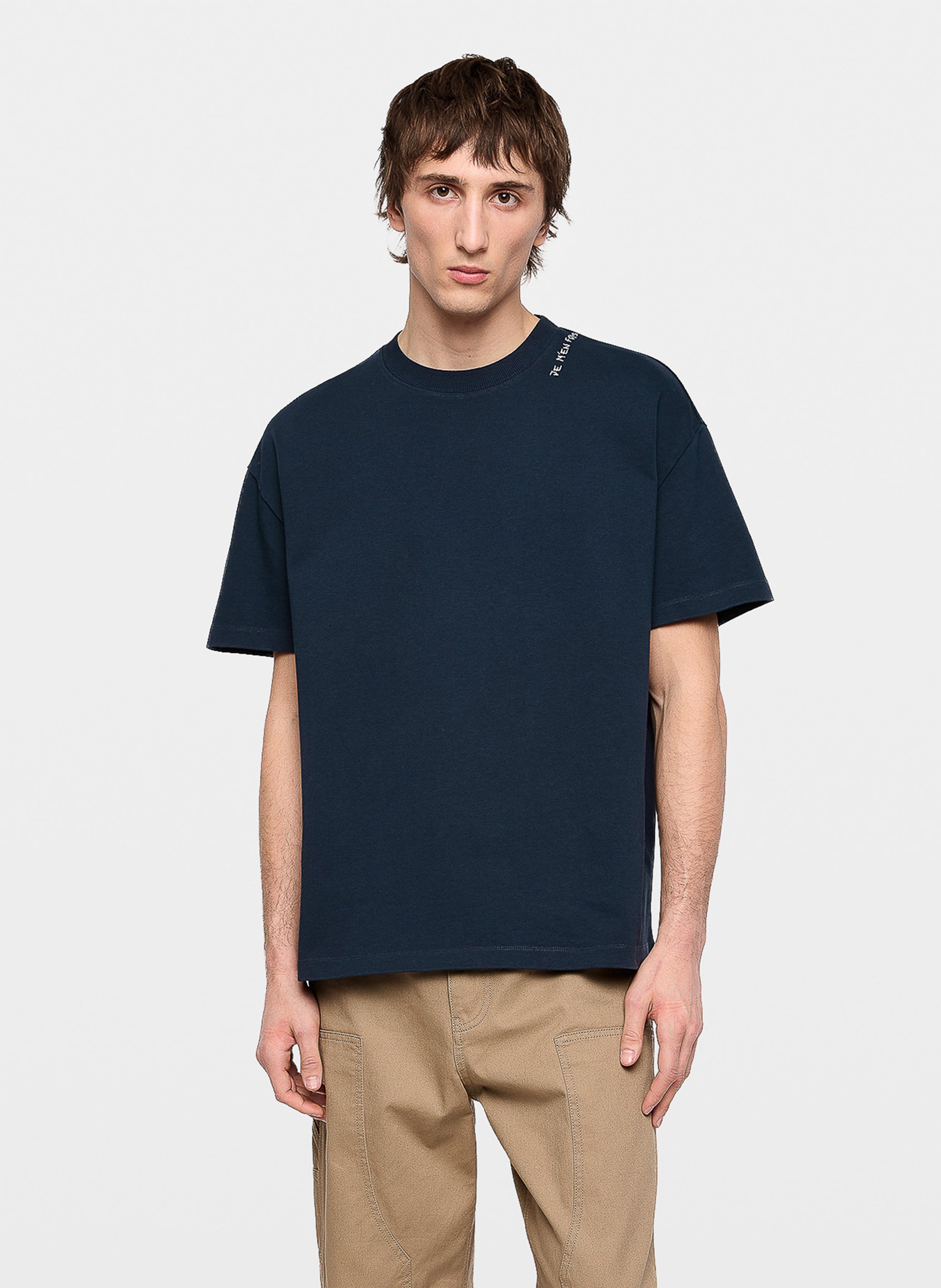 T-shirt met ronde hals van biologisch katoen ZADIG&VOLTAIRE Blauw