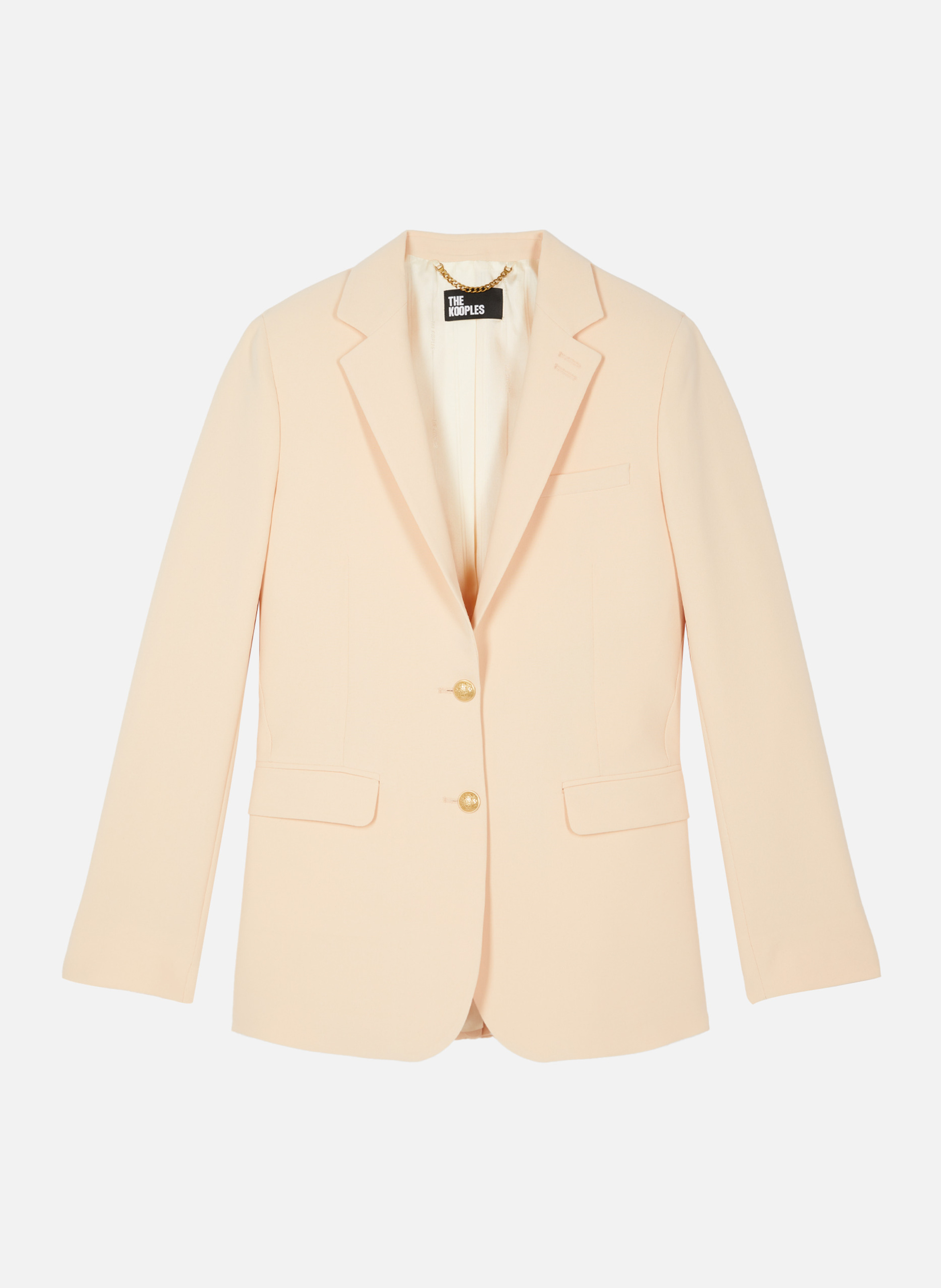 Straight suit jacket THE KOOPLES Beige