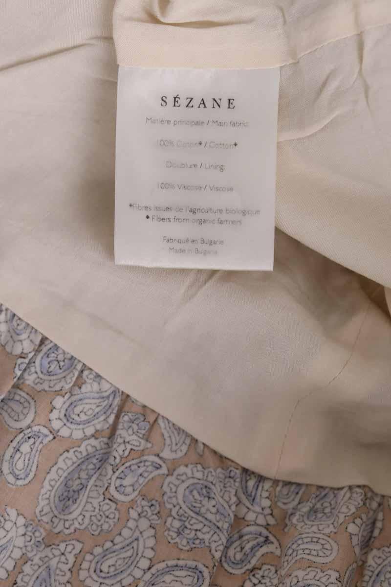Mini skirt SEZANE - Seconde main Beige