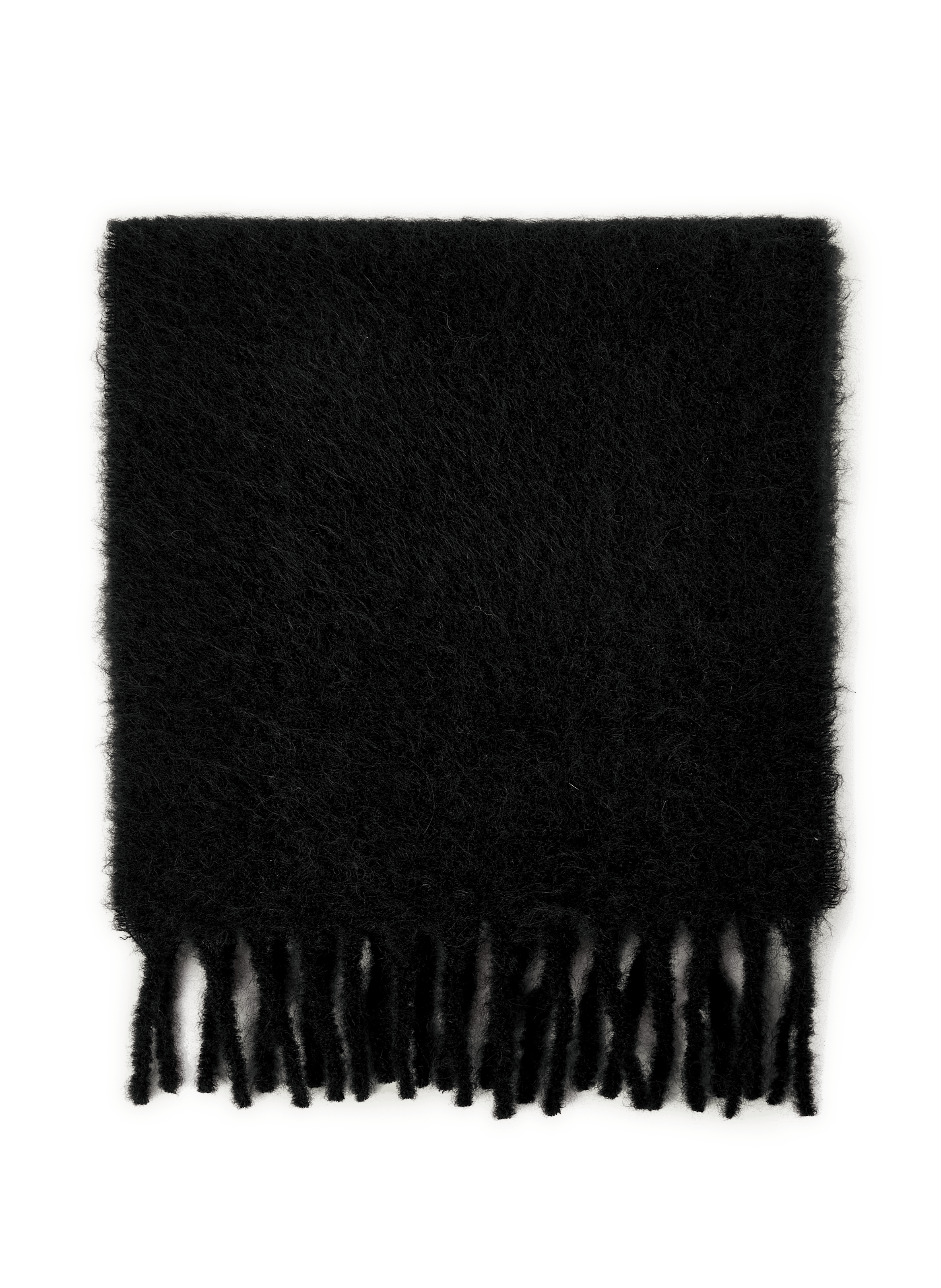 Alpaca-mix scarf SAISON 1865 Black