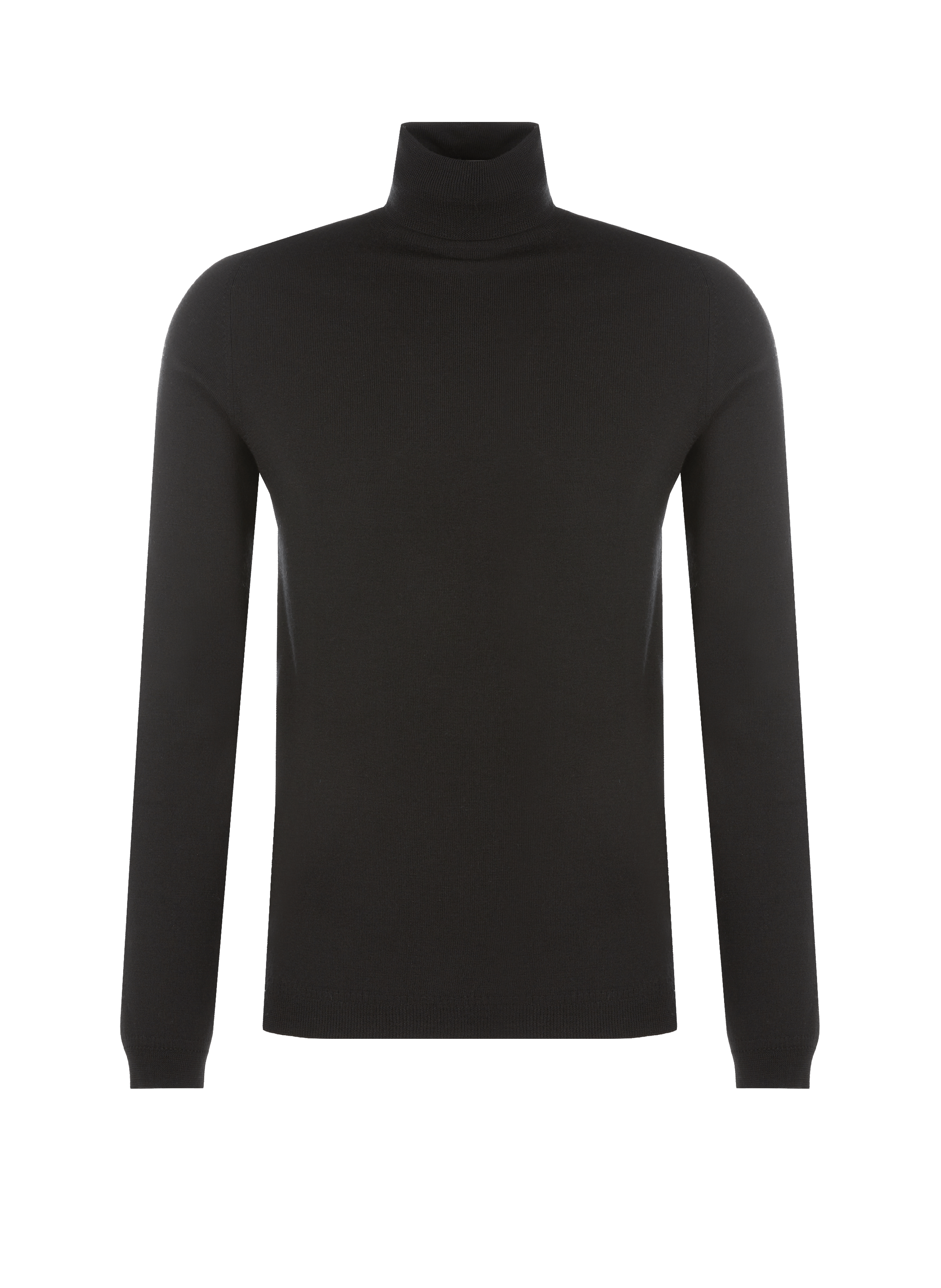 Pull col roulé en laine mérinos flex-r AU PRINTEMPS PARIS Noir