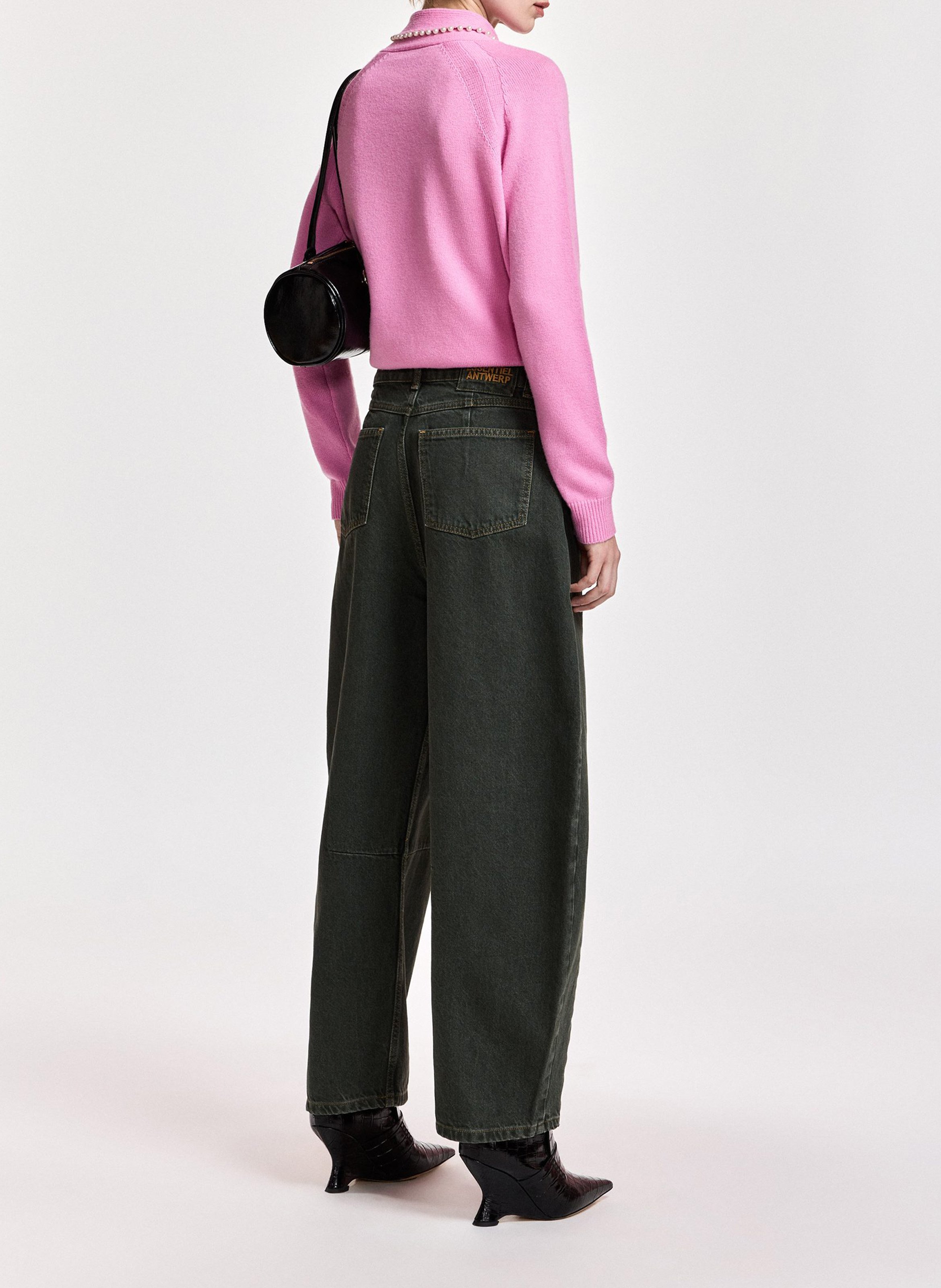 Organic cotton balloon jeans ESSENTIEL ANTWERP Grey