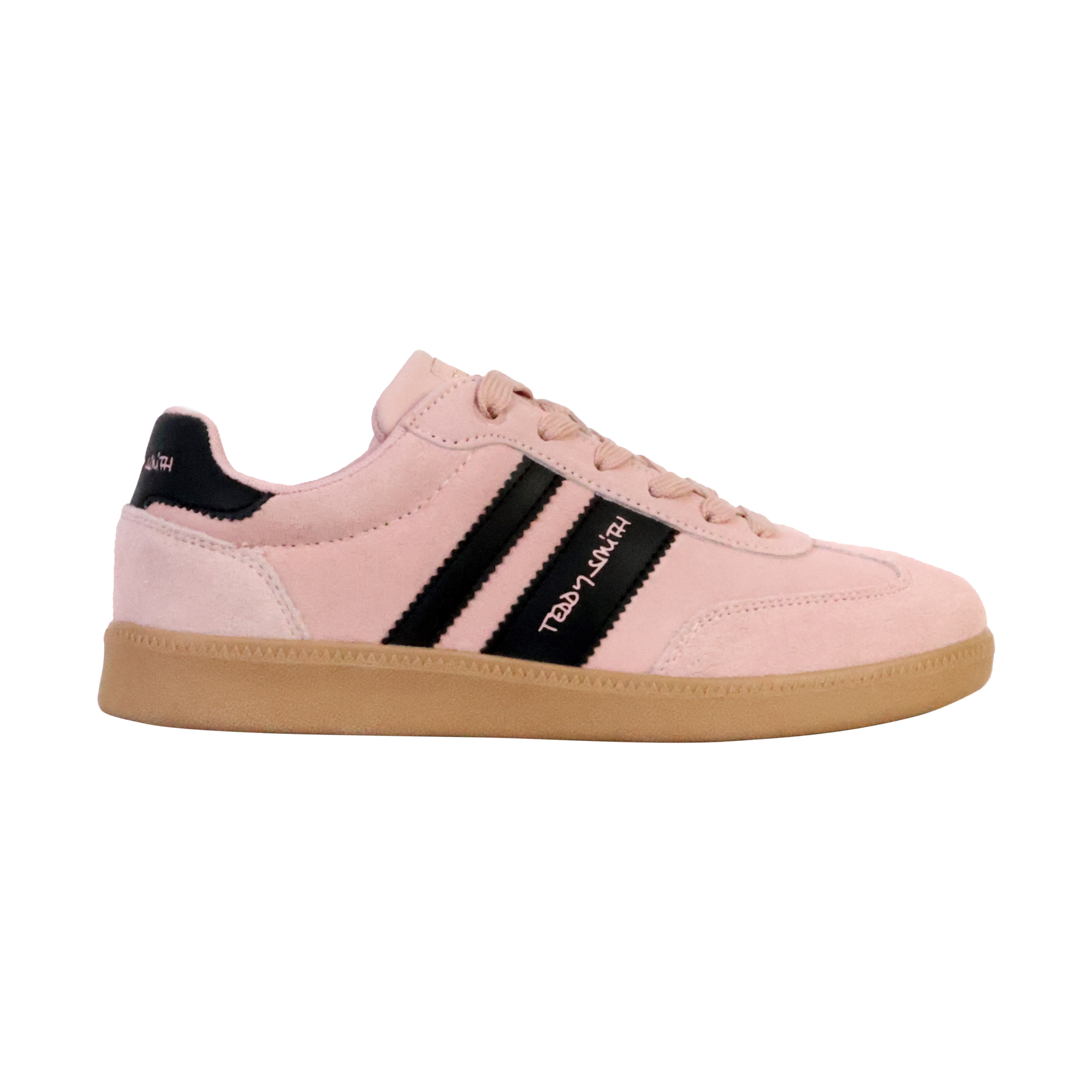 Teddy Smith Leather Trainers TAMARIS Pink