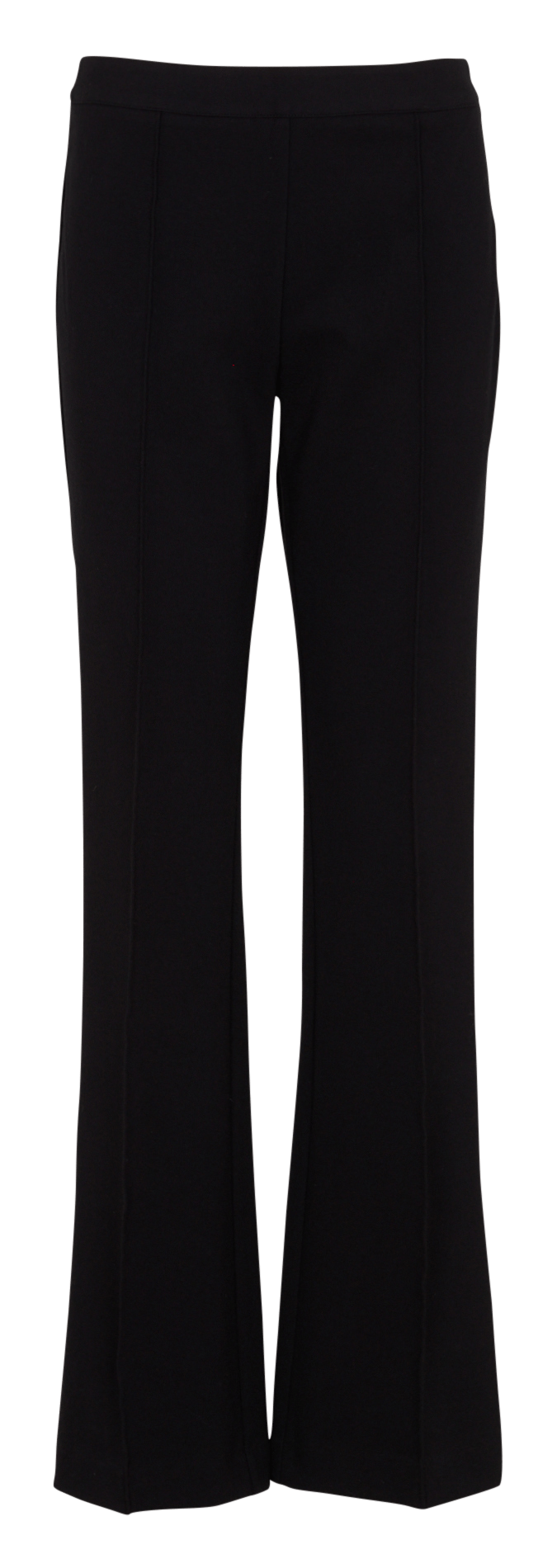 Pantalon droit en coton mélangé ZAPA Noir