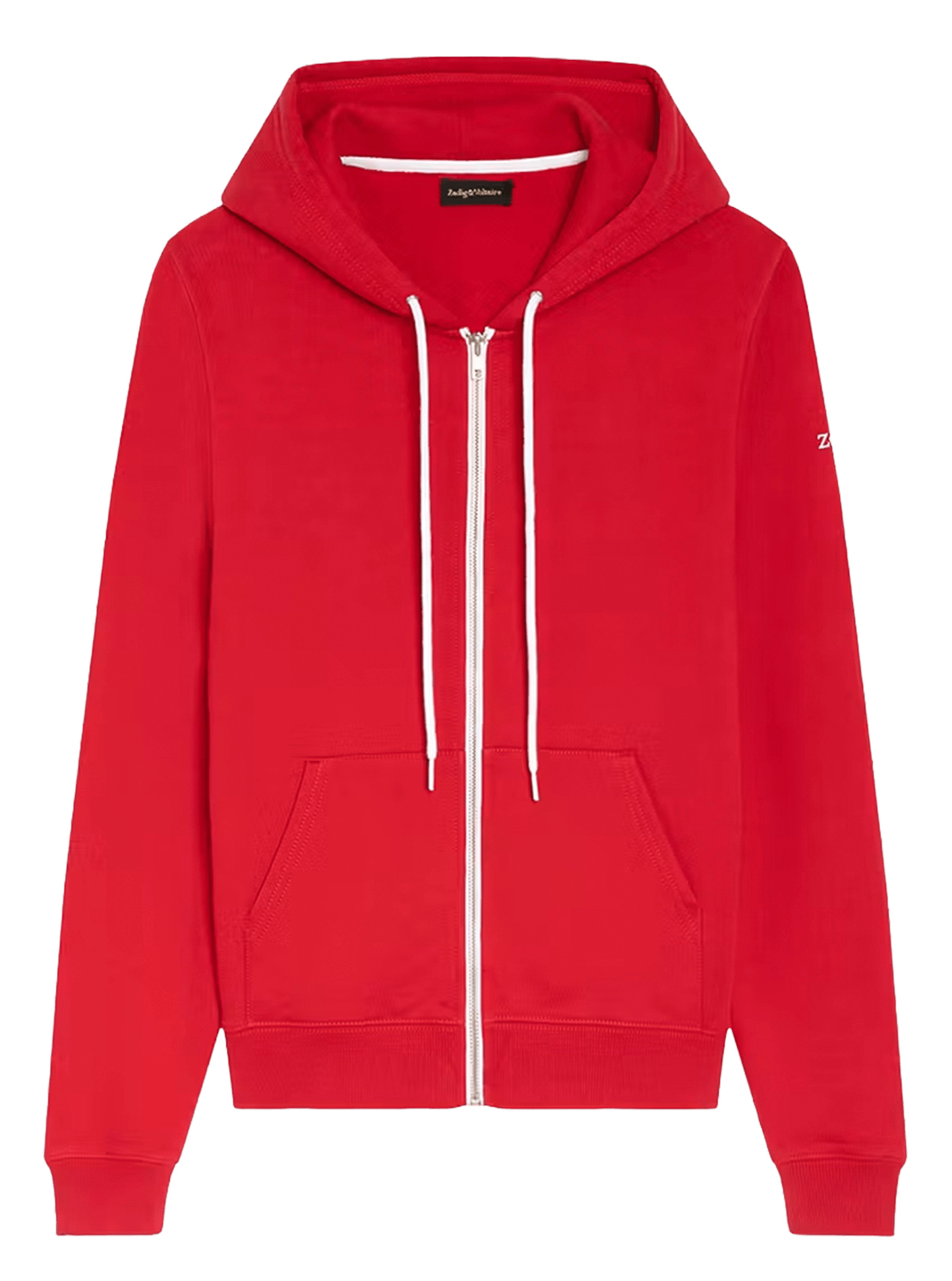 Kapuzen-Sweatshirt aus Baumwolle ZADIG&VOLTAIRE Rot