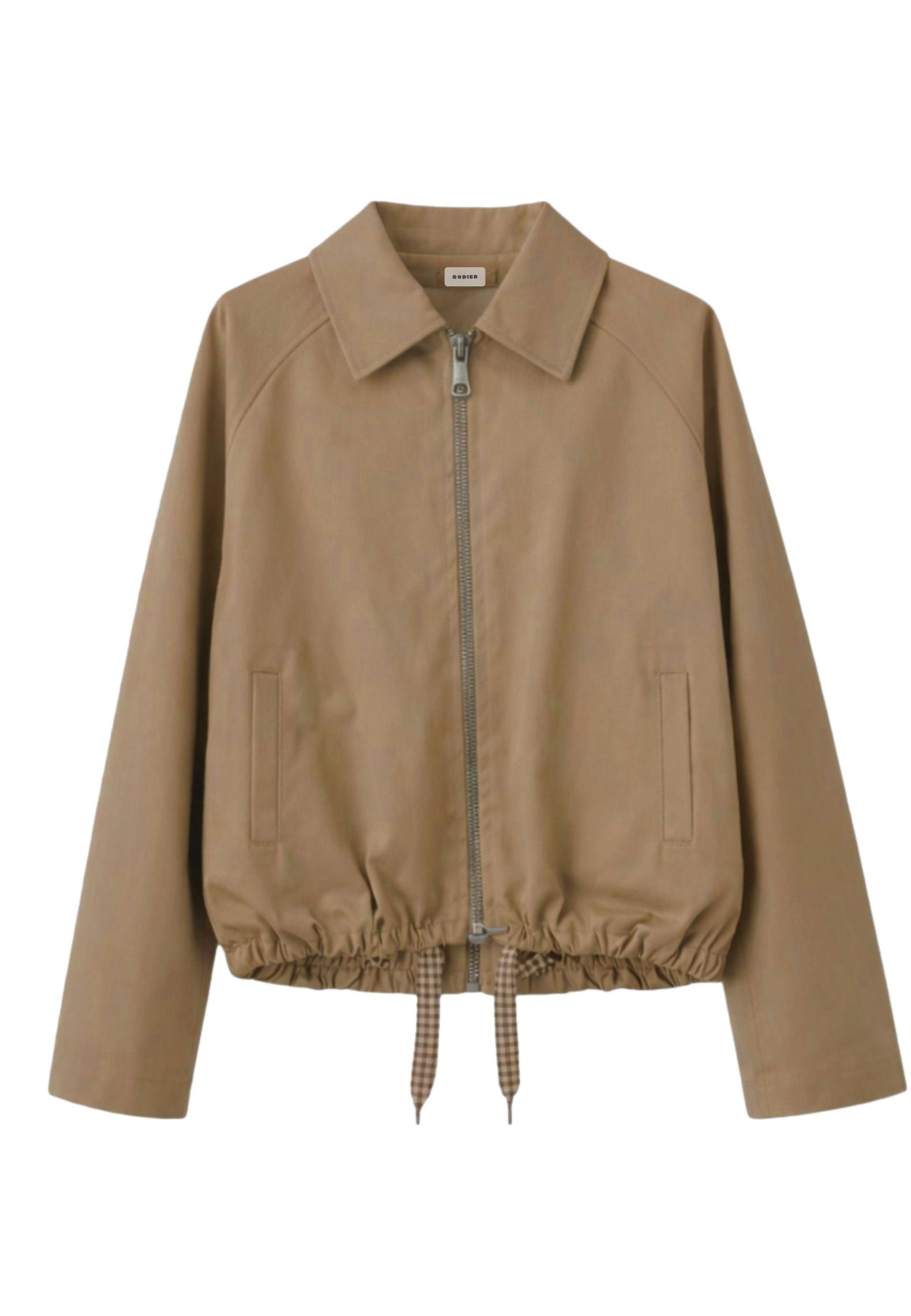 Oversized cotton jacket RODIER Beige