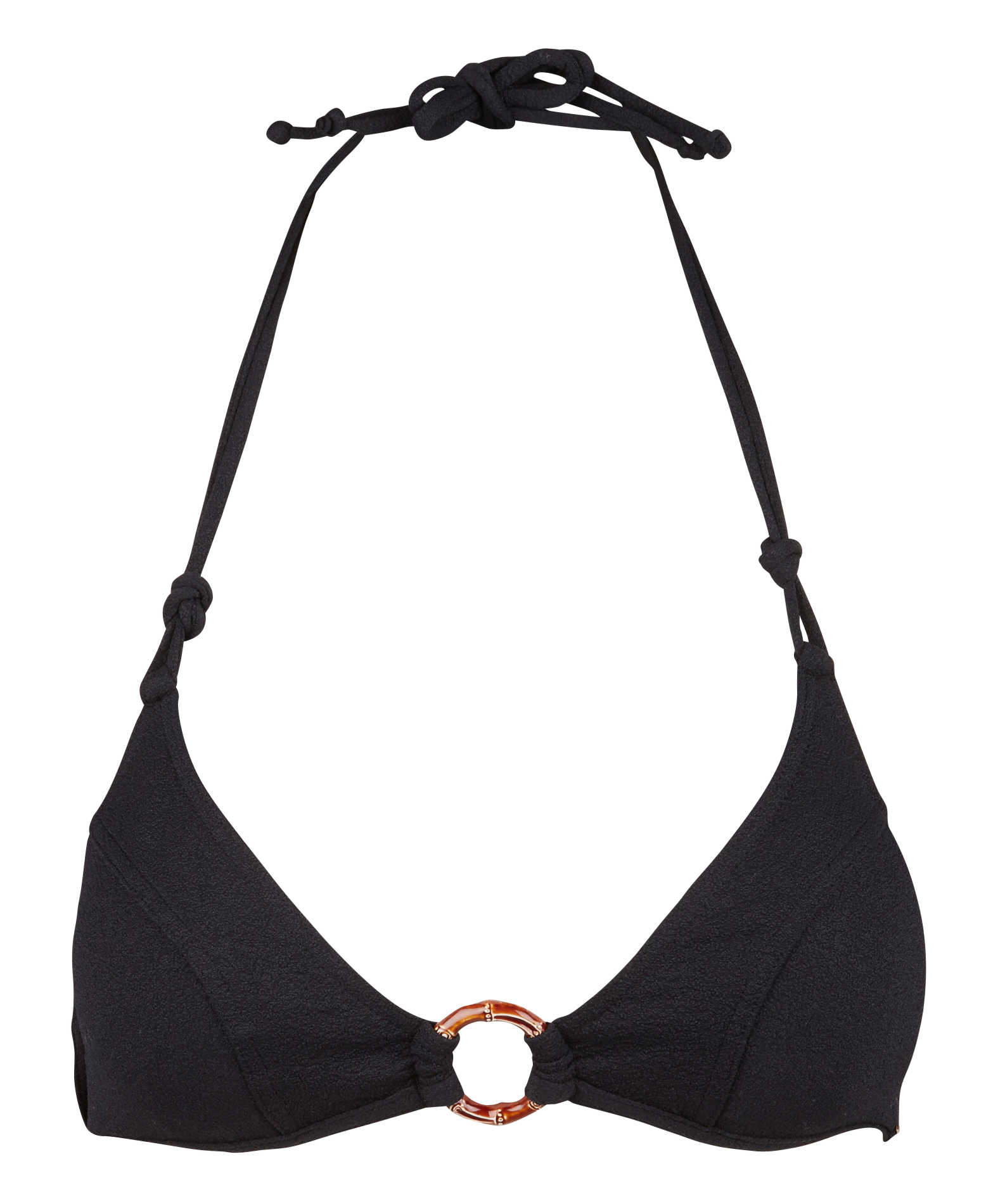 Haut de maillot de bain triangle BANANA MOON Noir