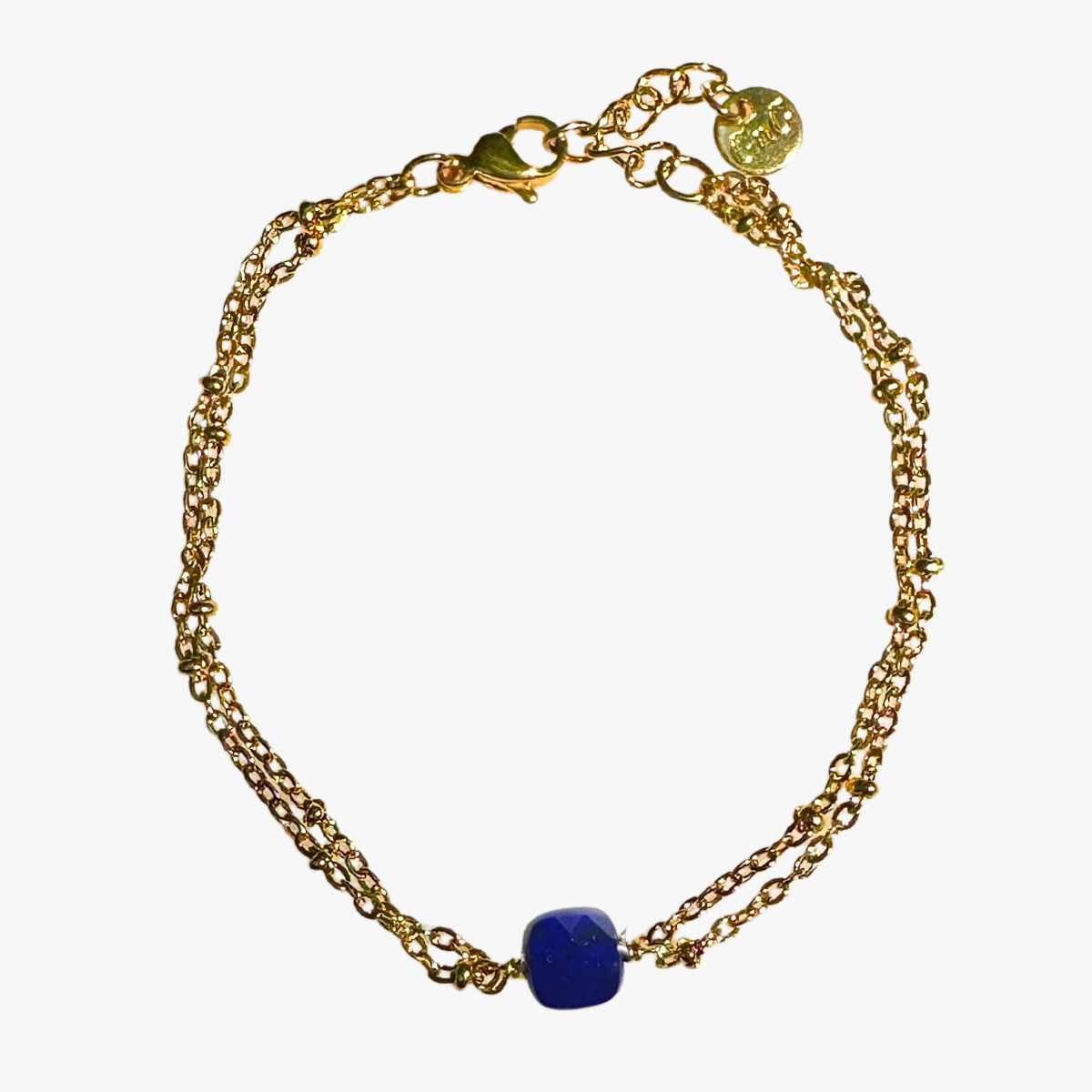 Lapis lazuli bracelet GINANDGER Blue