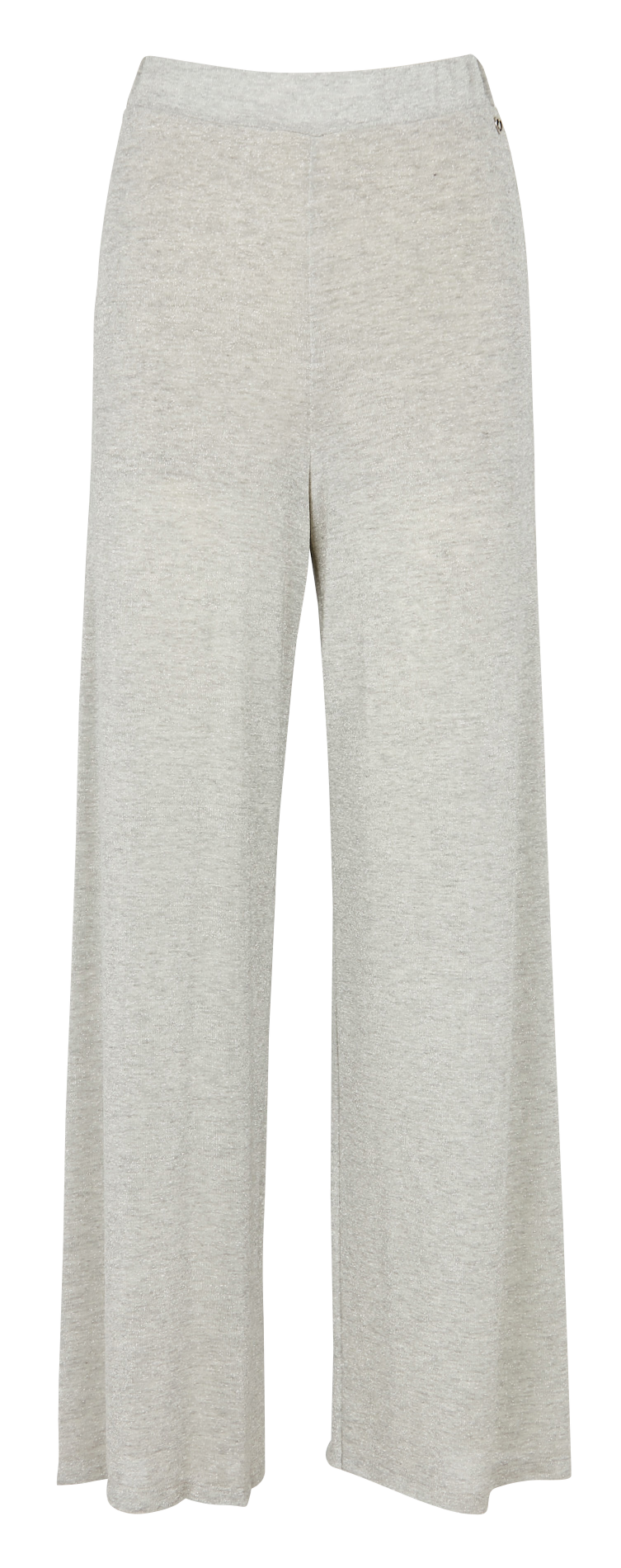 High-waisted bootcut pants PLEASE Grey