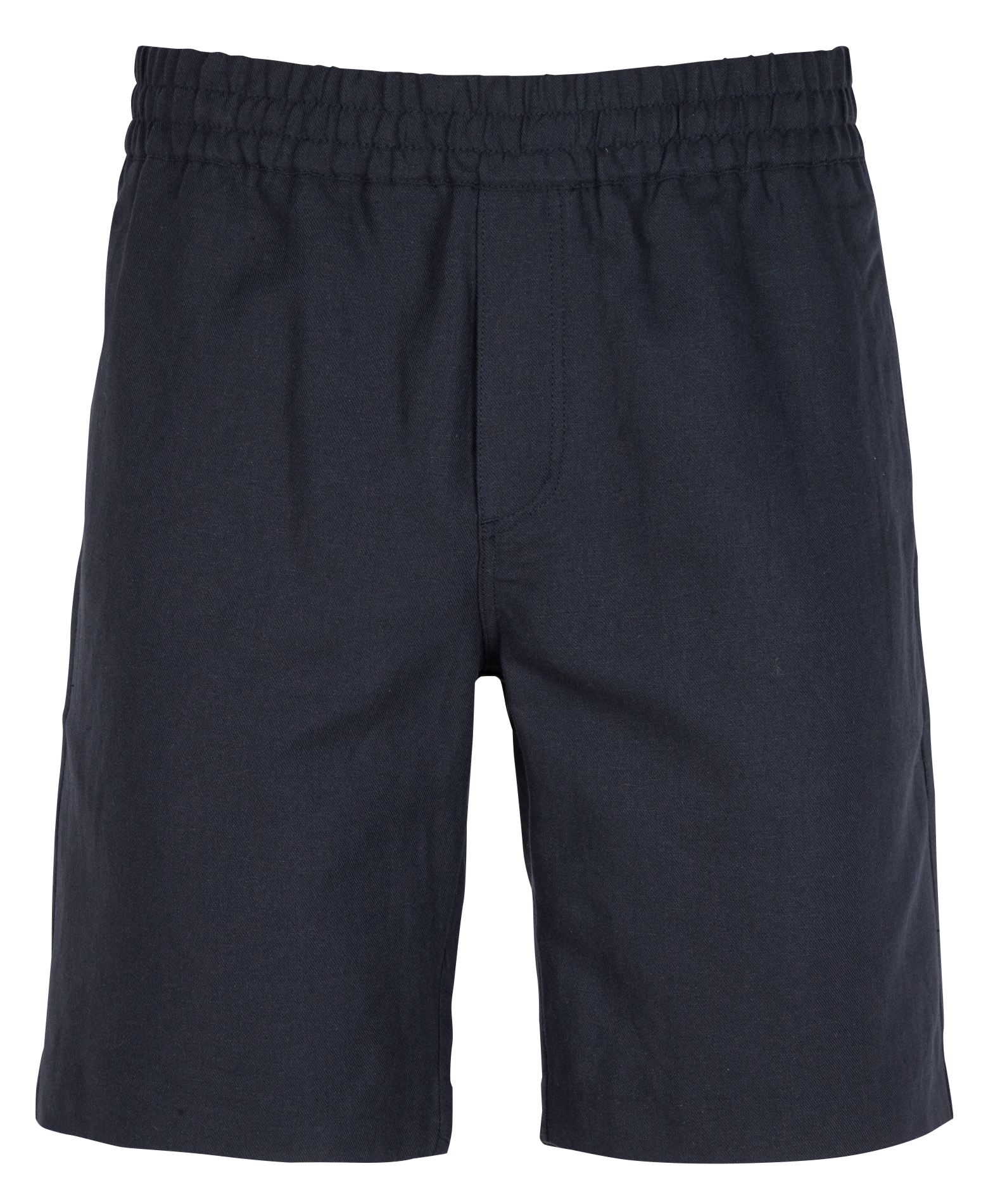 Cotton and linen shorts SAMSOE SAMSOE Blue