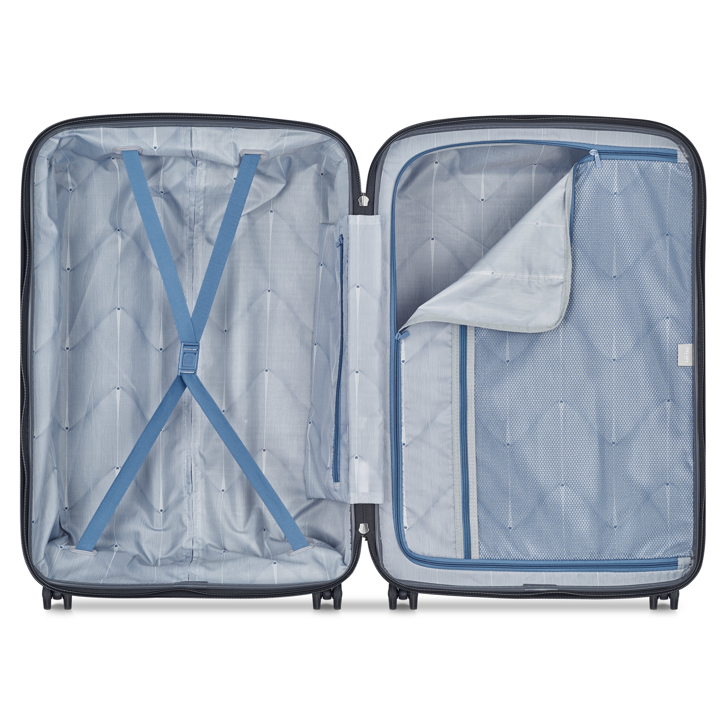 Rigid hold suitcase DELSEY PARIS Grey