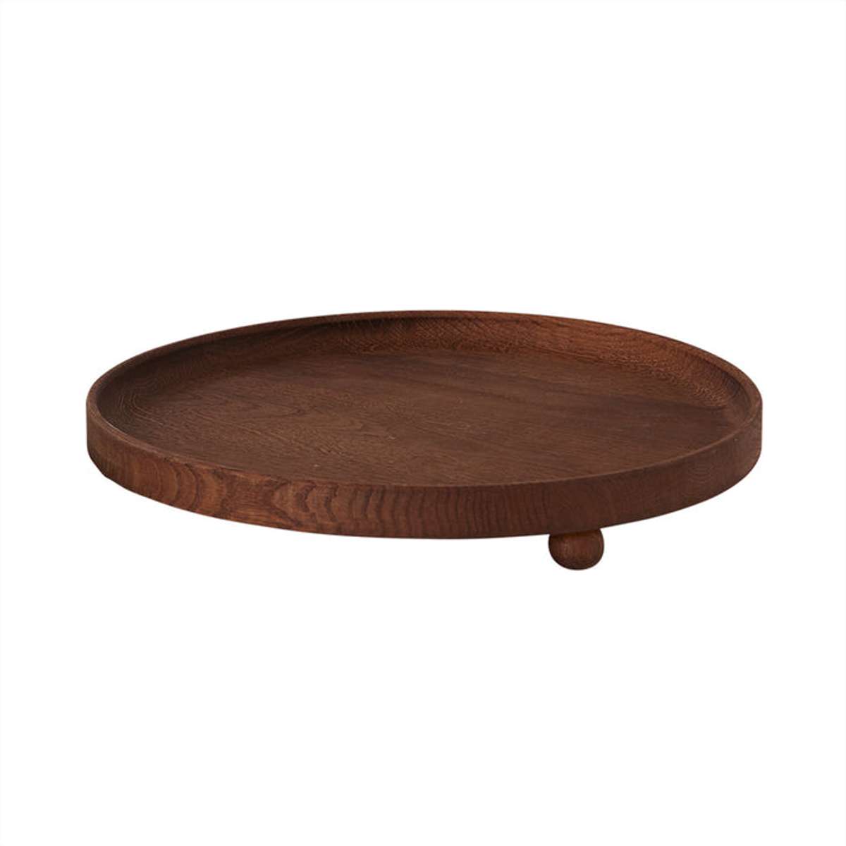 Oak platter OYOY LIVING DESIGN Brown