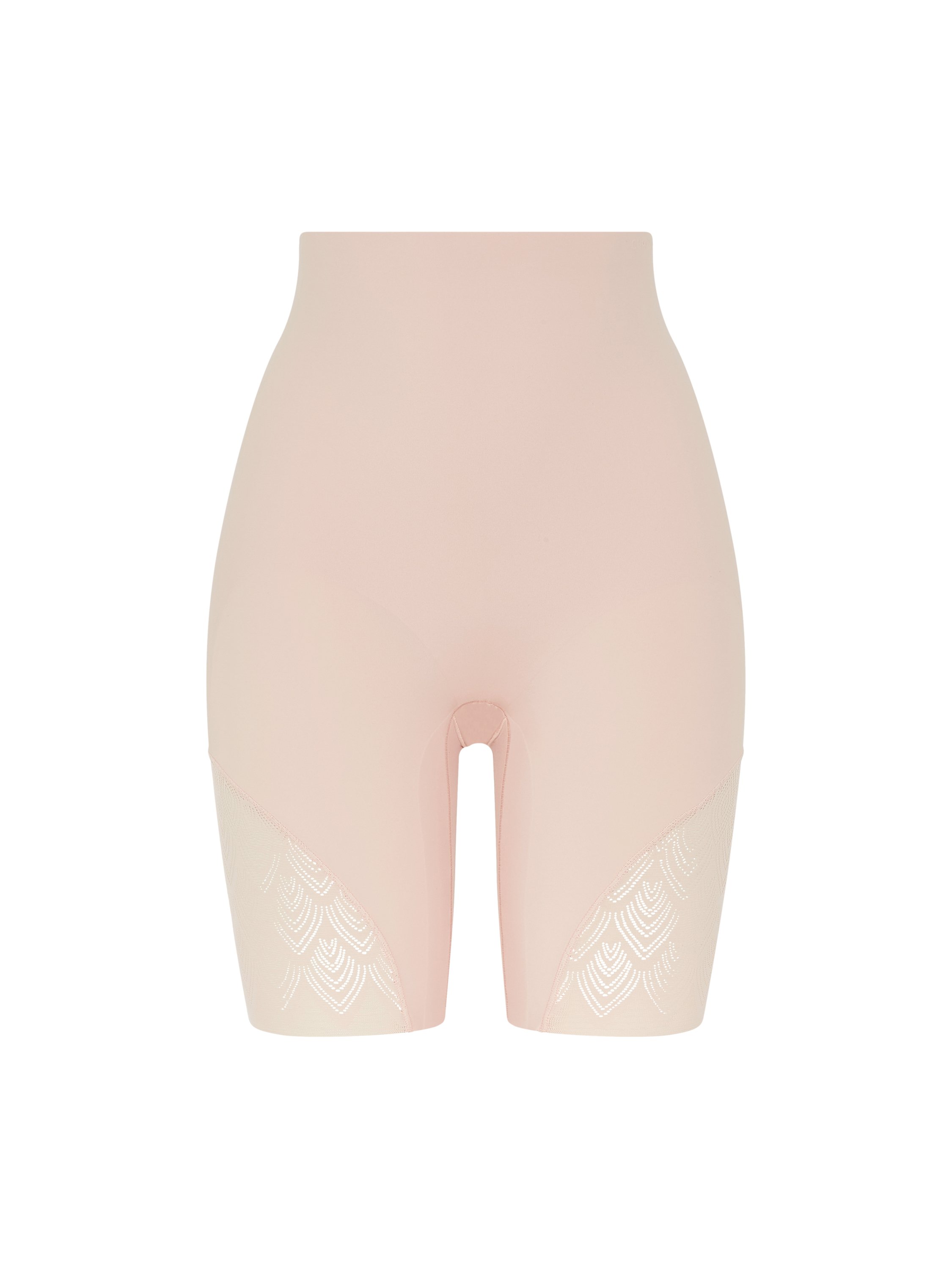 High-waisted lace shaping briefs CHANTELLE Beige