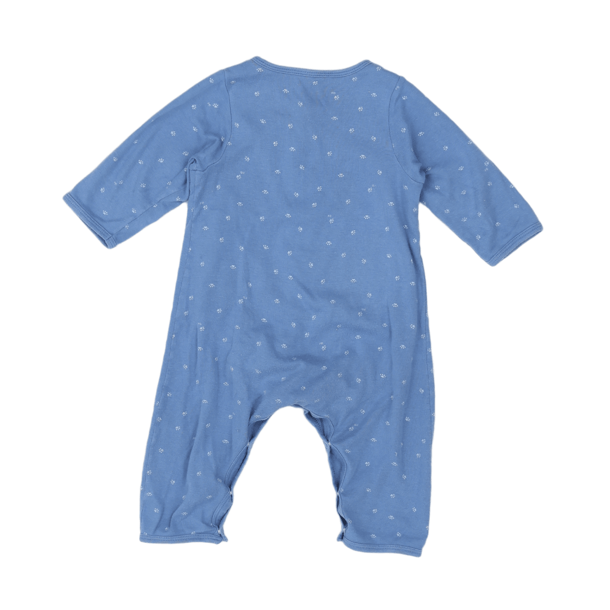 Blue Baby Pyjamas - 12 months PETIT BATEAU - Seconde Main Blue