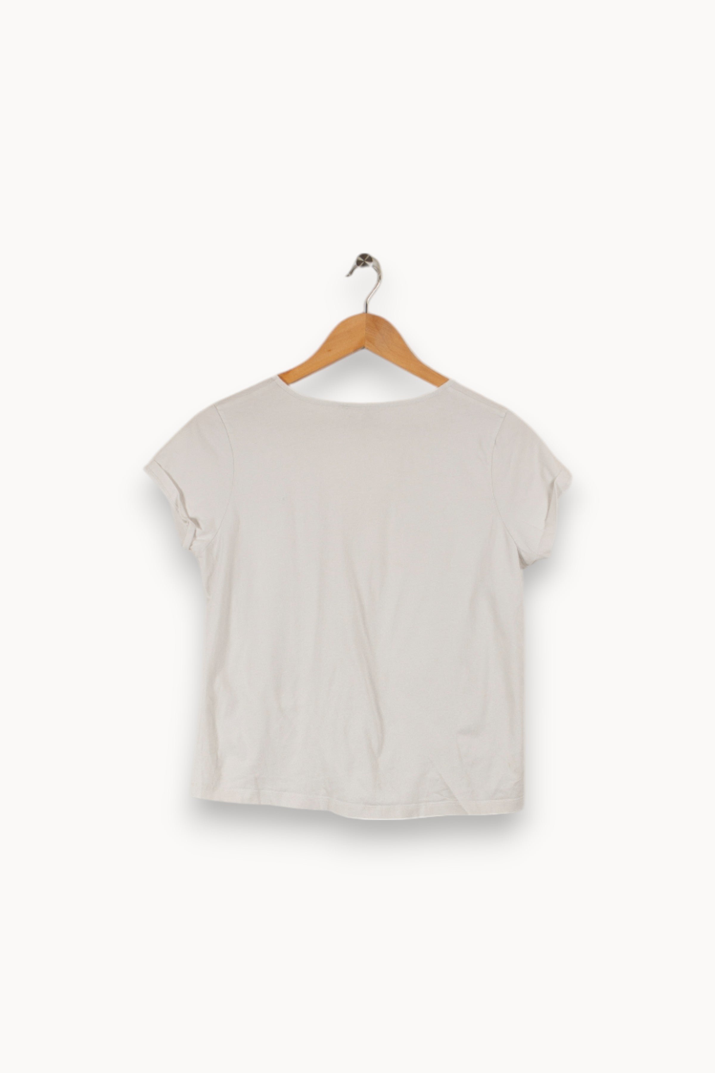 Tommy Badge T-shirt SEZANE - Seconde main White