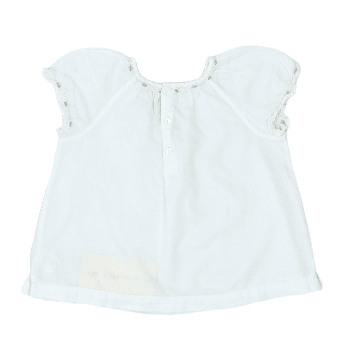 White Baby Blouse - 24 months BONPOINT - Seconde Main White