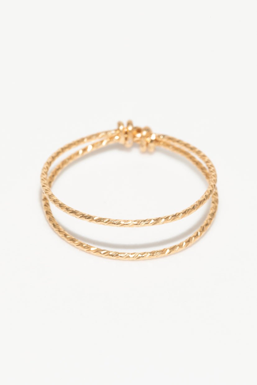 Bague double éclat YAY