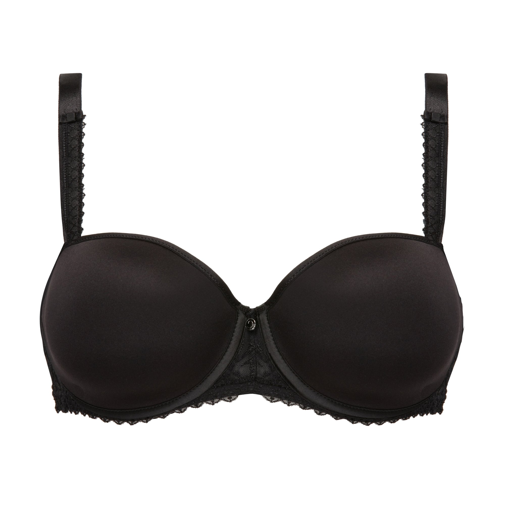 Memory foam half-cup bra CHANTELLE Black