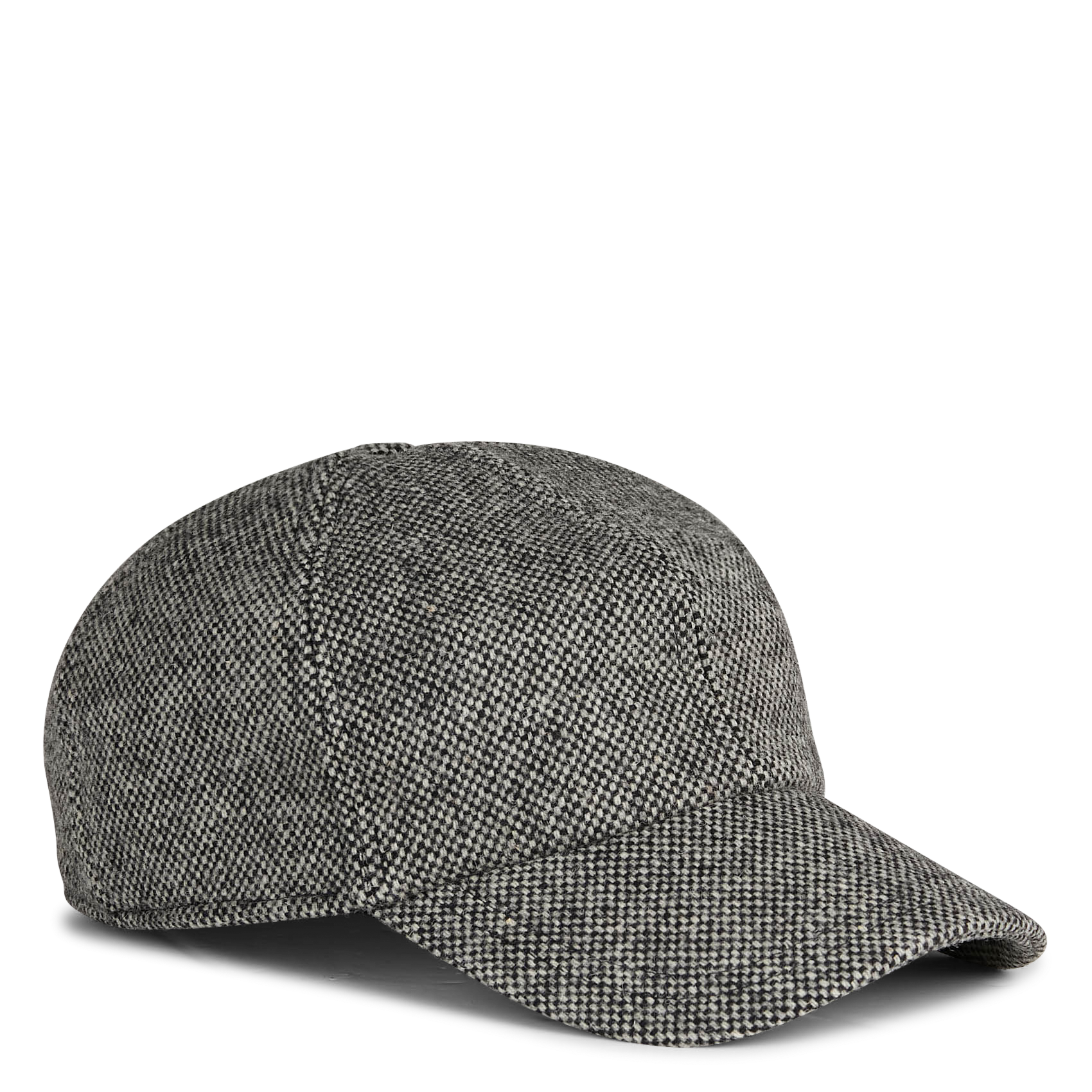 Casquette en laine à tissage damier SAISON 1865 Multicolored