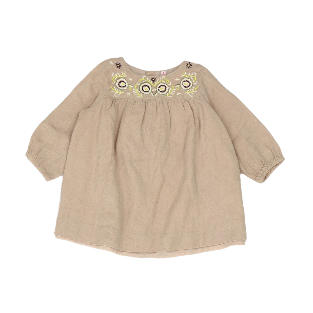 Beige baby blouse - 18 months BONPOINT - Seconde Main Beige