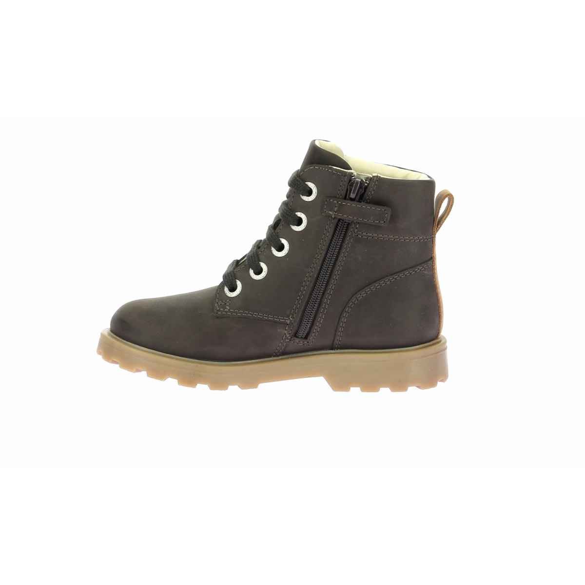 Faux leather booties KICKERS Brown