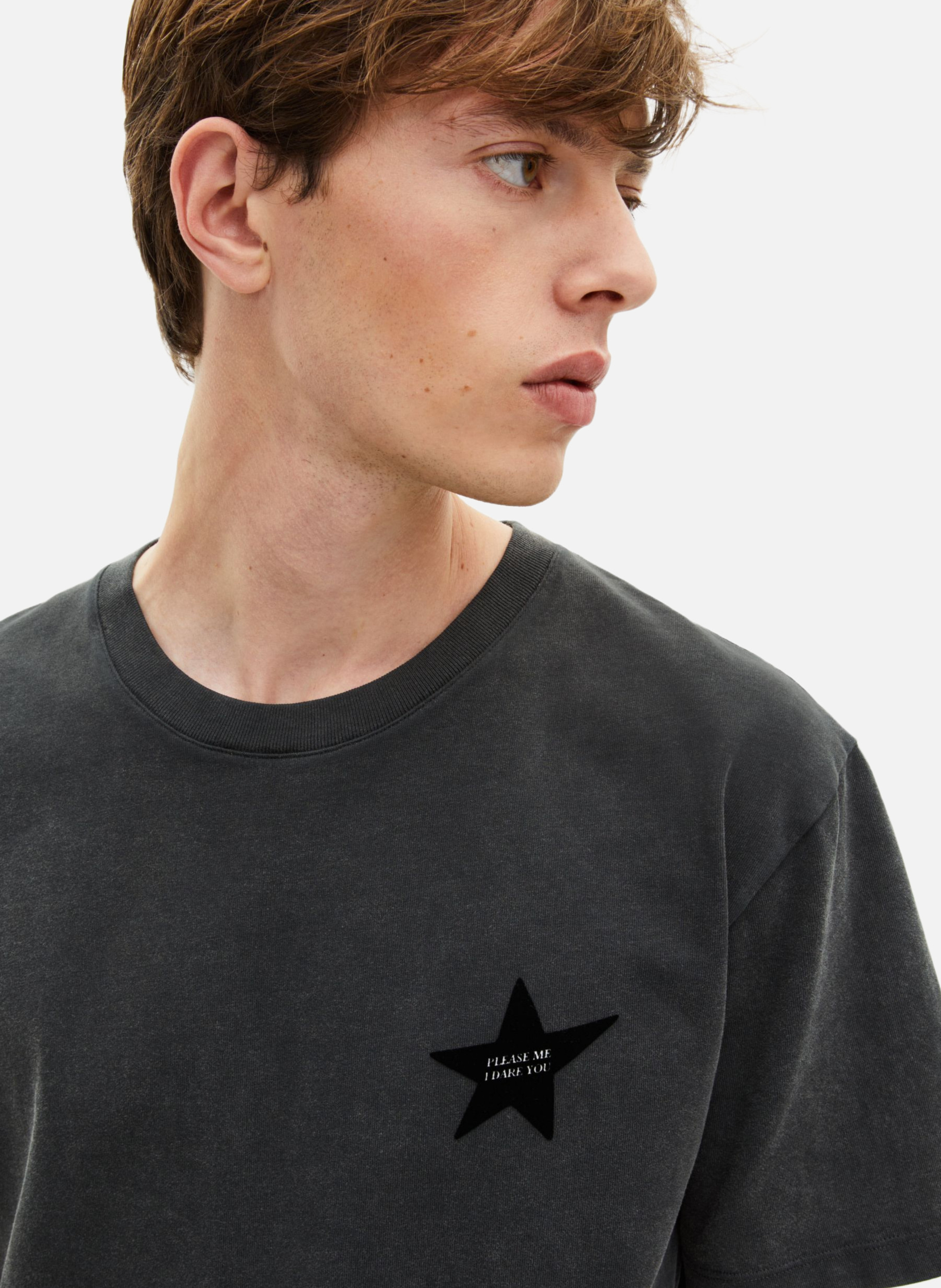 T-shirt avec flocage étoile THE KOOPLES Noir