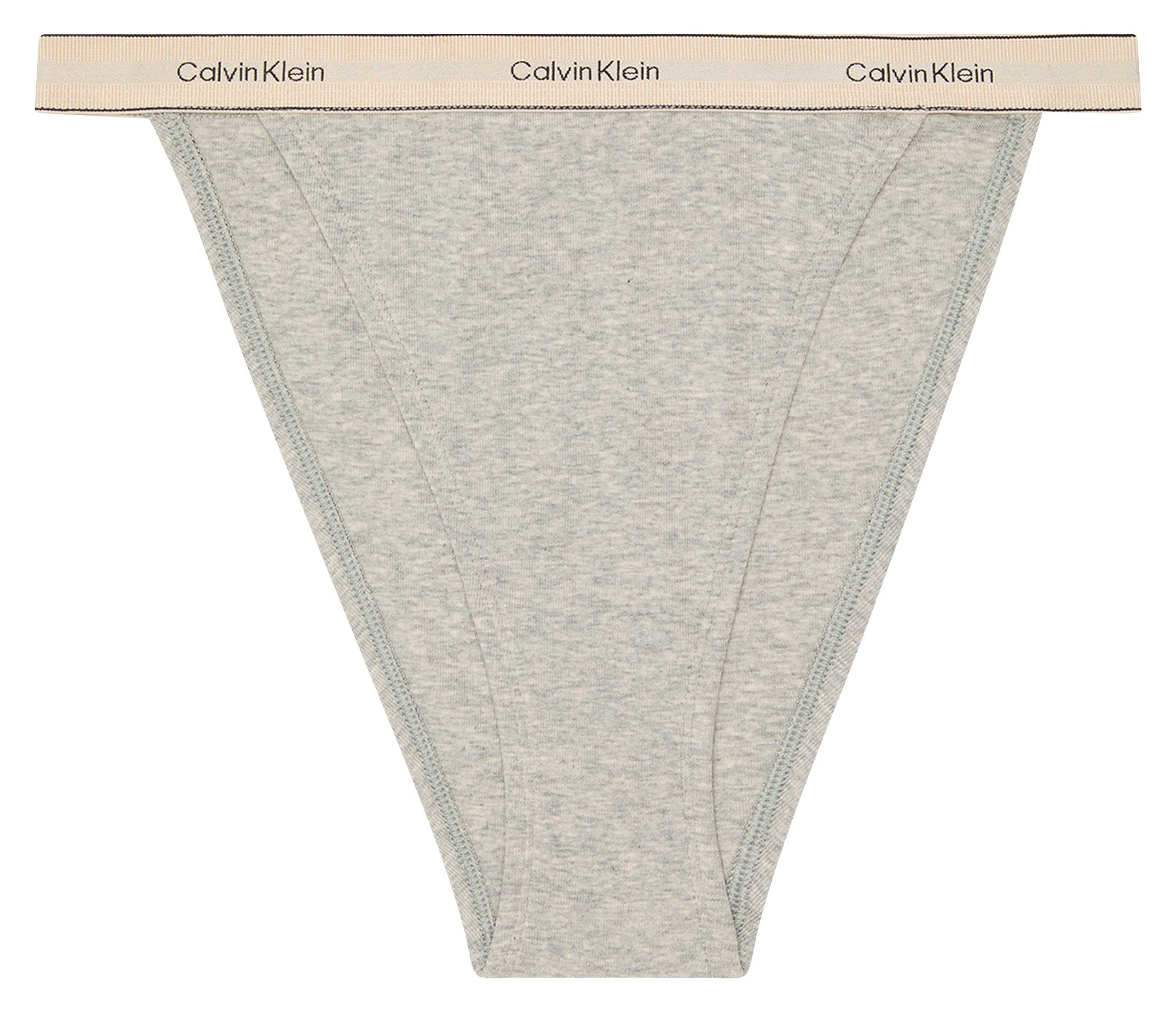 Tanga en coton mélangé CALVIN KLEIN UNDERWEAR Gris