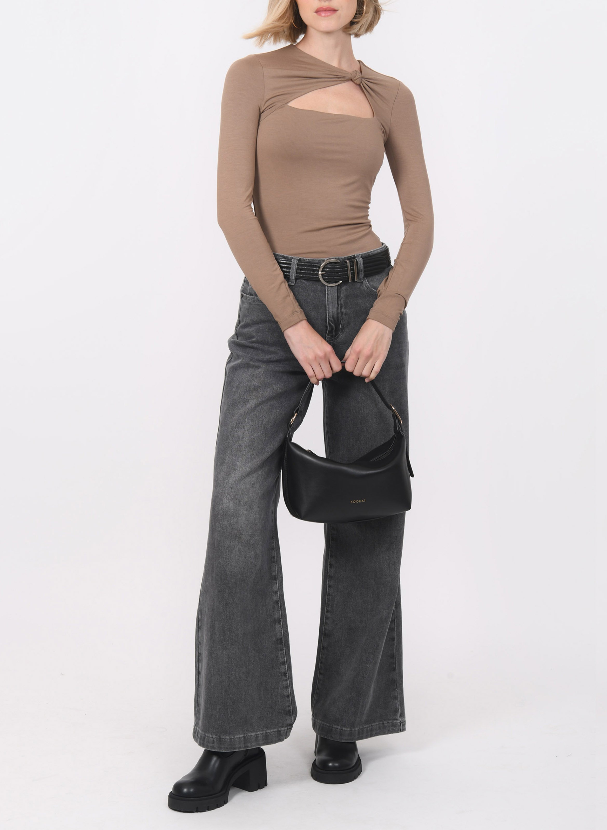 Cotton T-shirt KOOKAI Beige