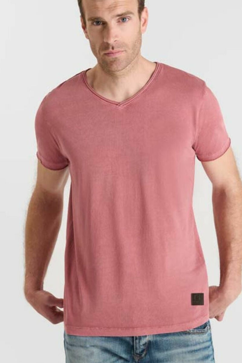 Tommy Badge T-shirt LE TEMPS DES CERISES Pink