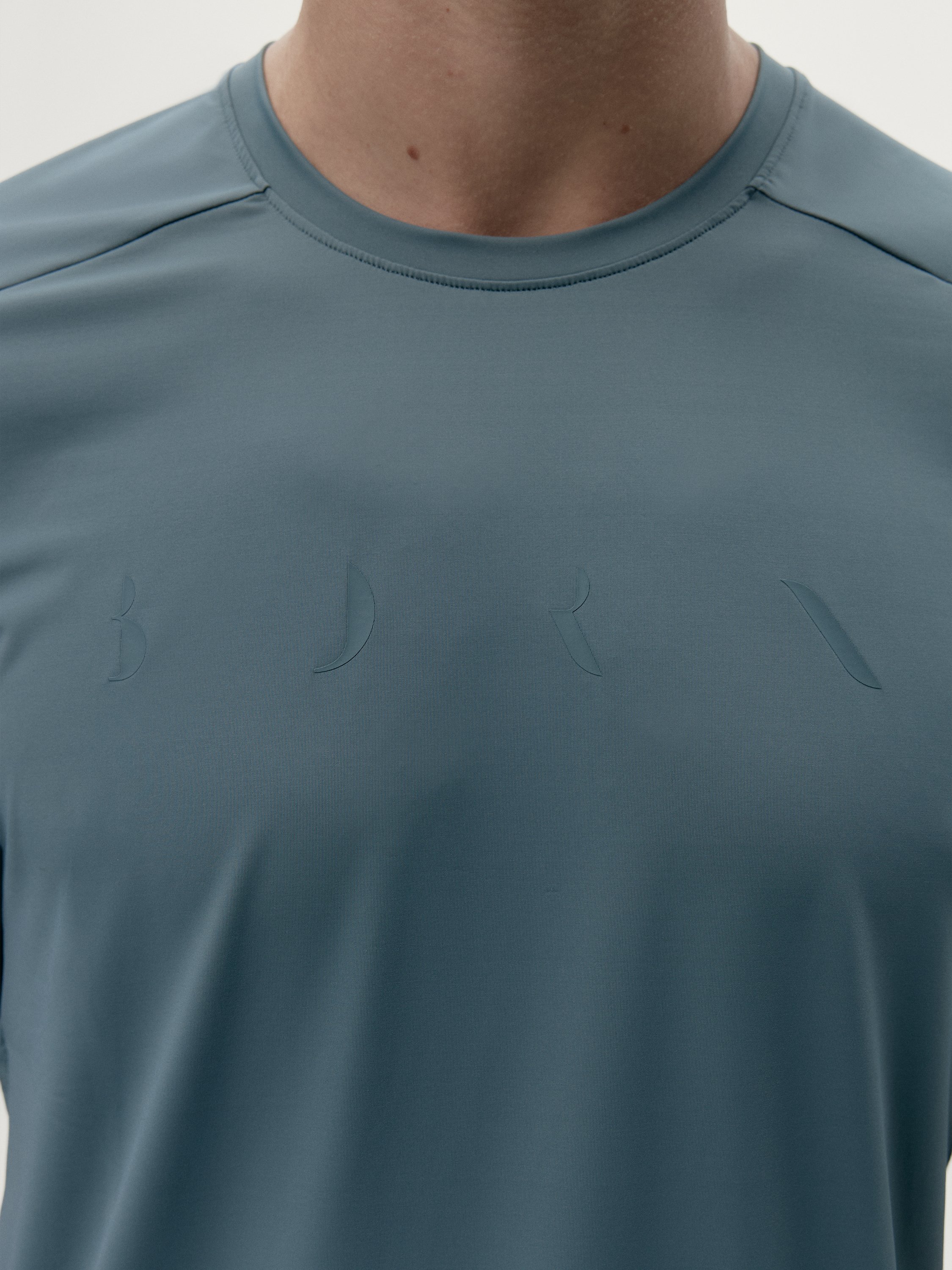 T-shirt with logo on the front BORN LIVING YOGA Green