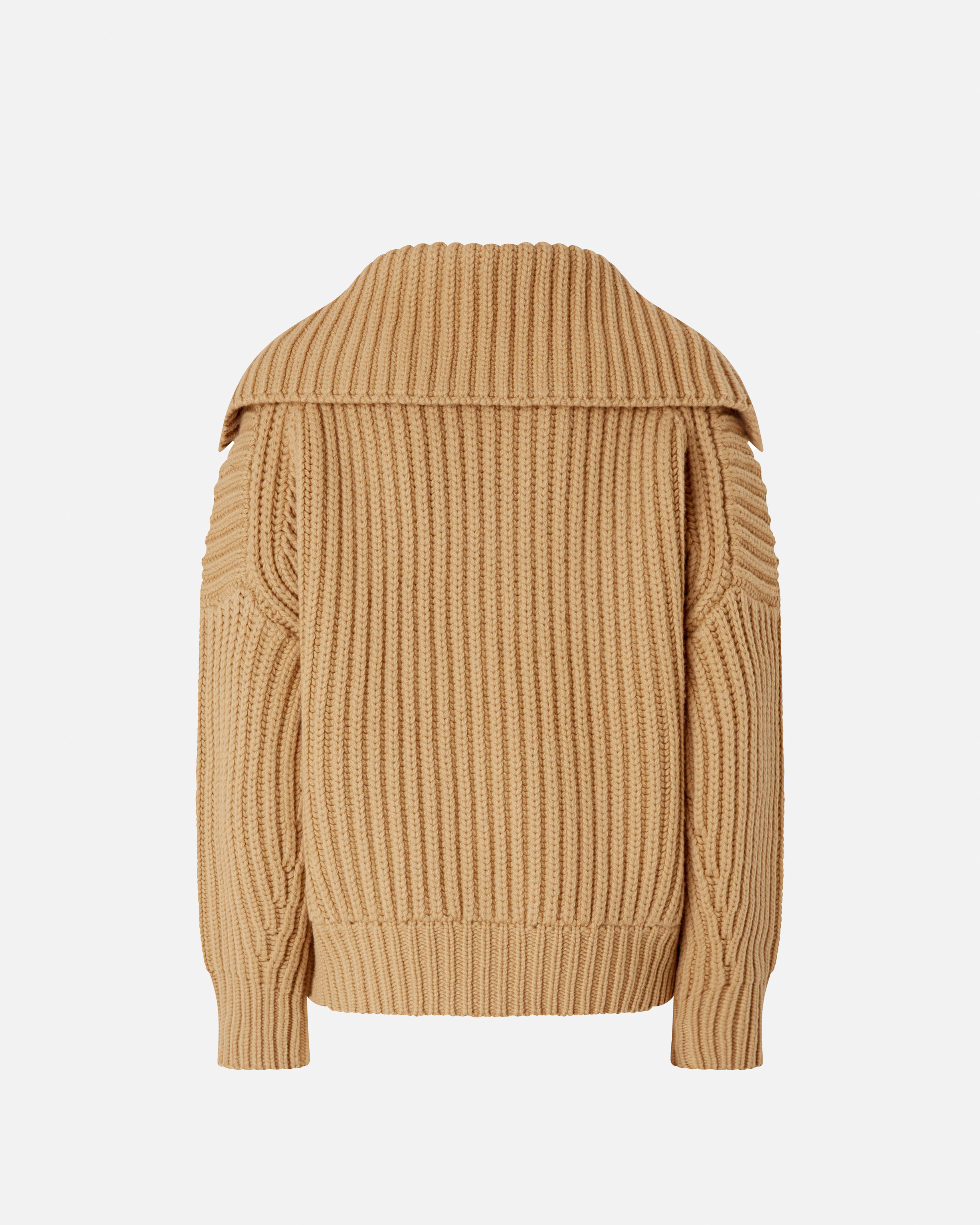 Cardigan with wide ribs PINKO Multicolored