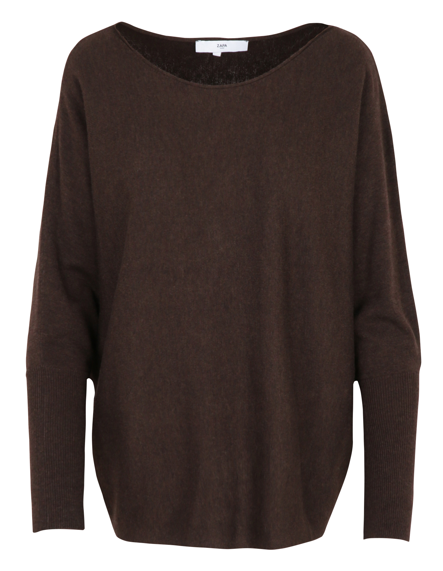 Oversized boat neck sweater ZAPA