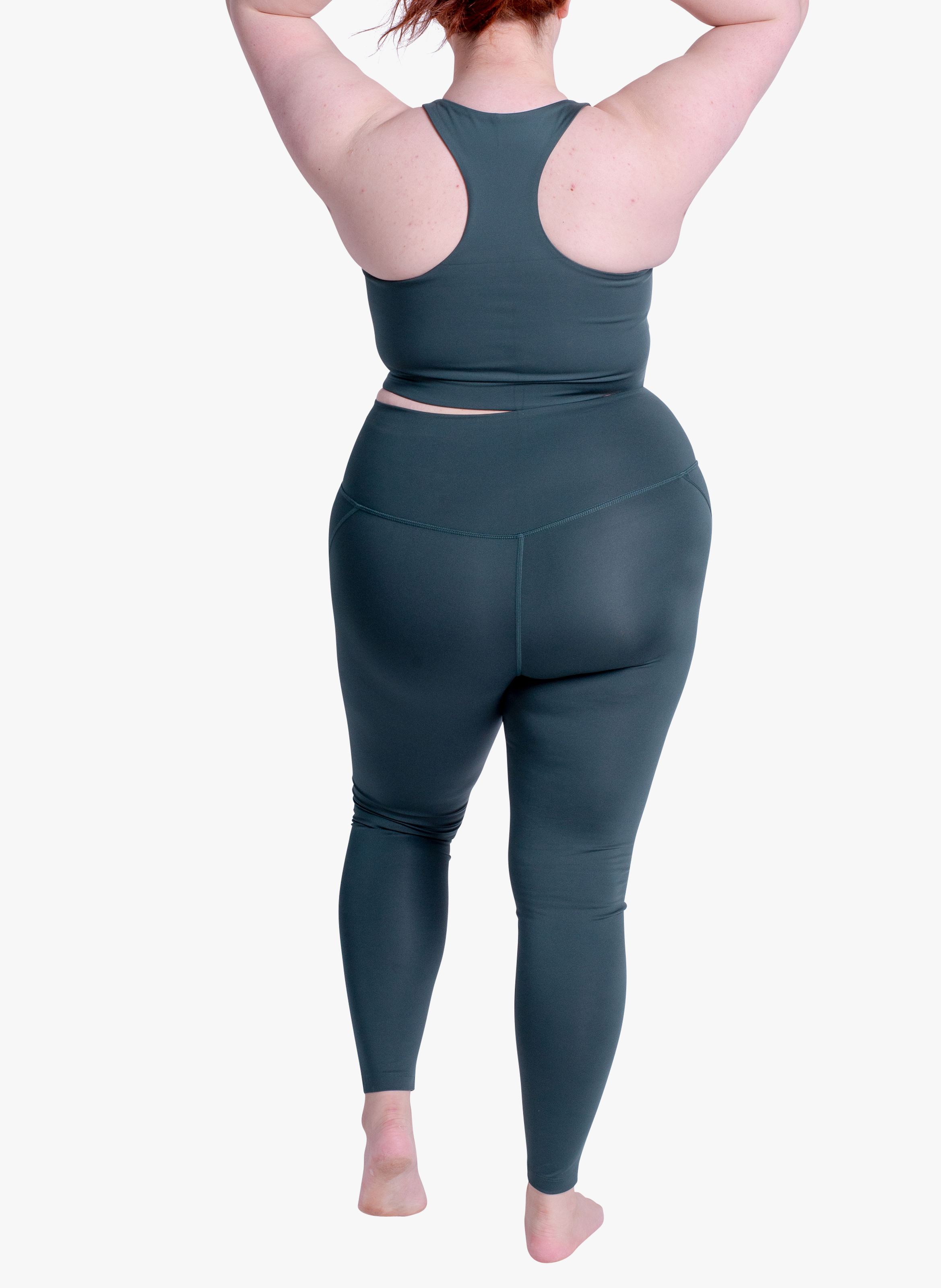 Legging de sport compressif GIRLFRIEND COLLECTIVE Vert