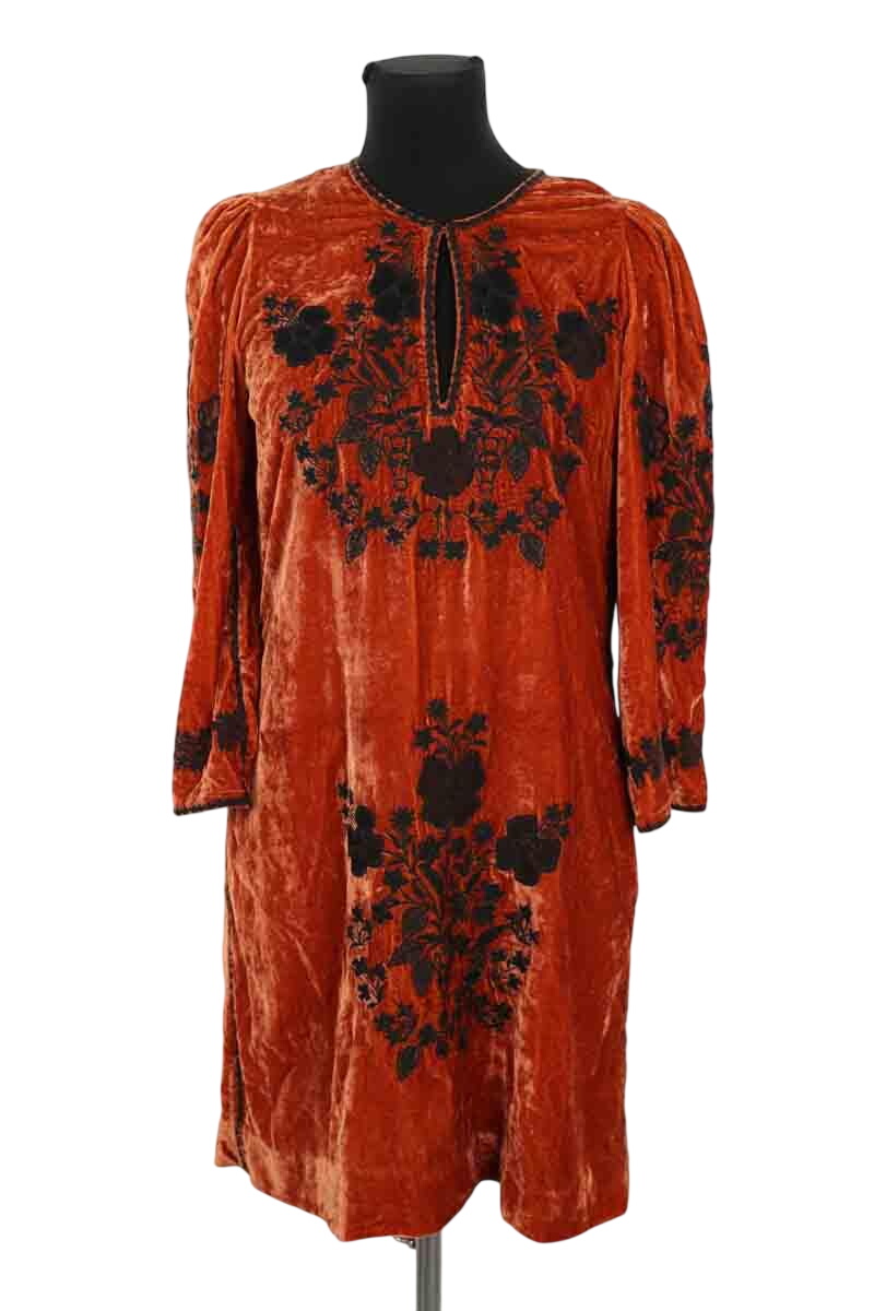 Robe ANTIK BATIK - Seconde Main Orange