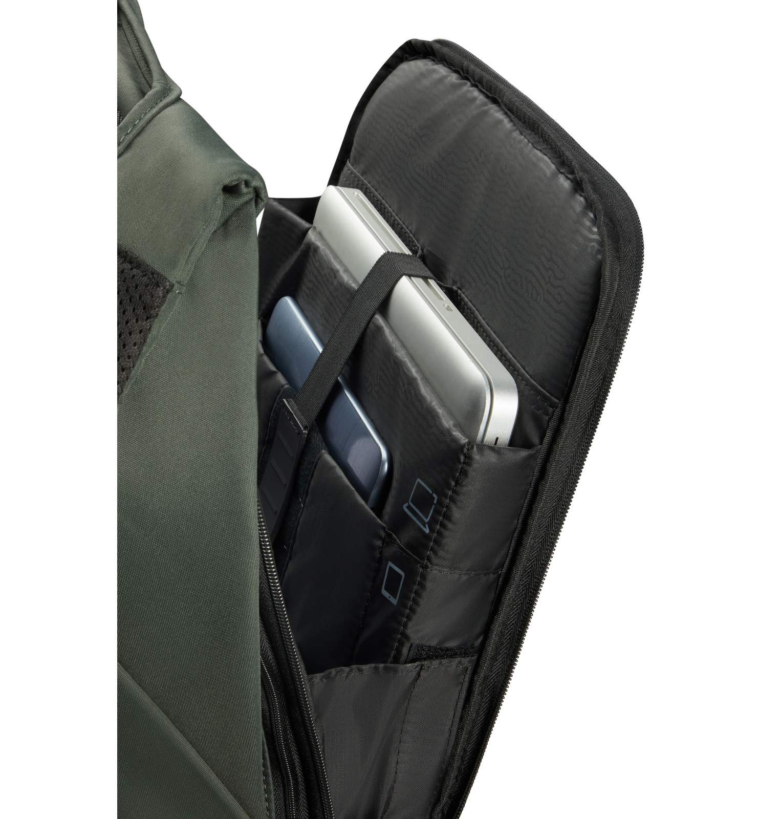 Securi 2.0 computer backpack SAMSONITE Green