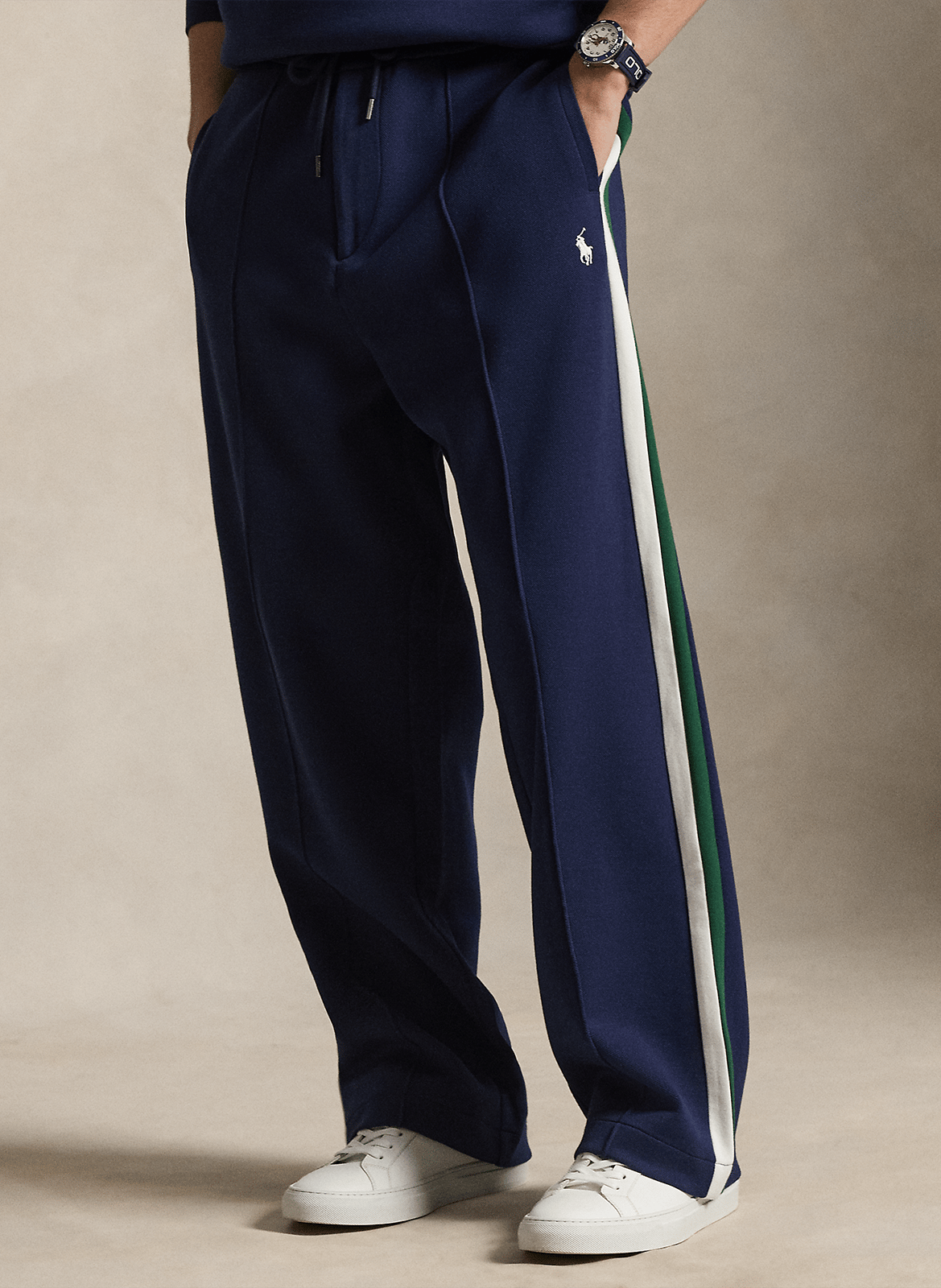 Rechte joggingbroek - katoenblend POLO RALPH LAUREN Blauw