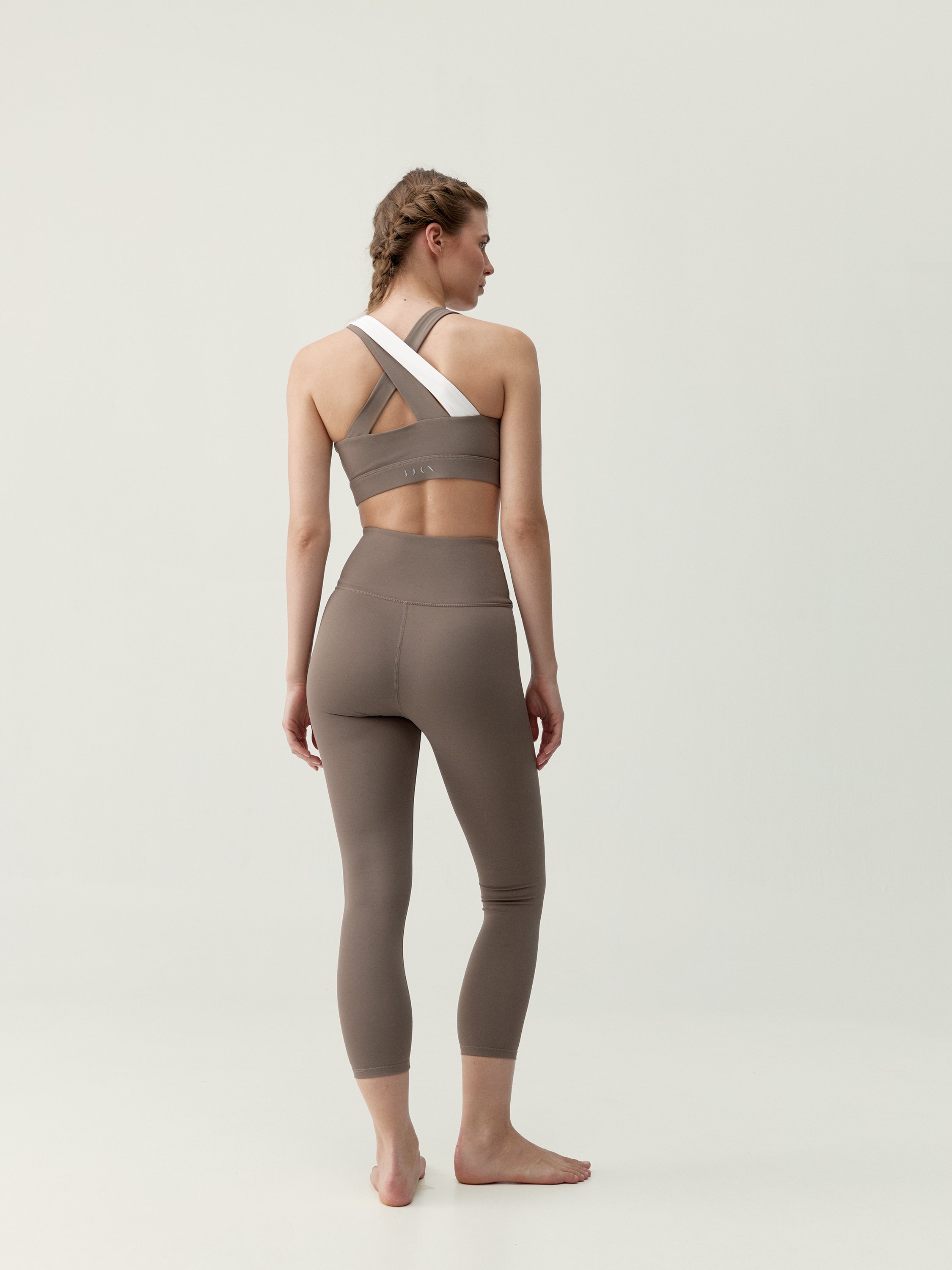 Cleo Capri Leggings BORN Brown