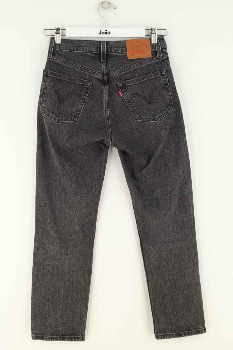 Straight Leg Jeans w23 l26 501 LEVI'S - Seconde main Grey