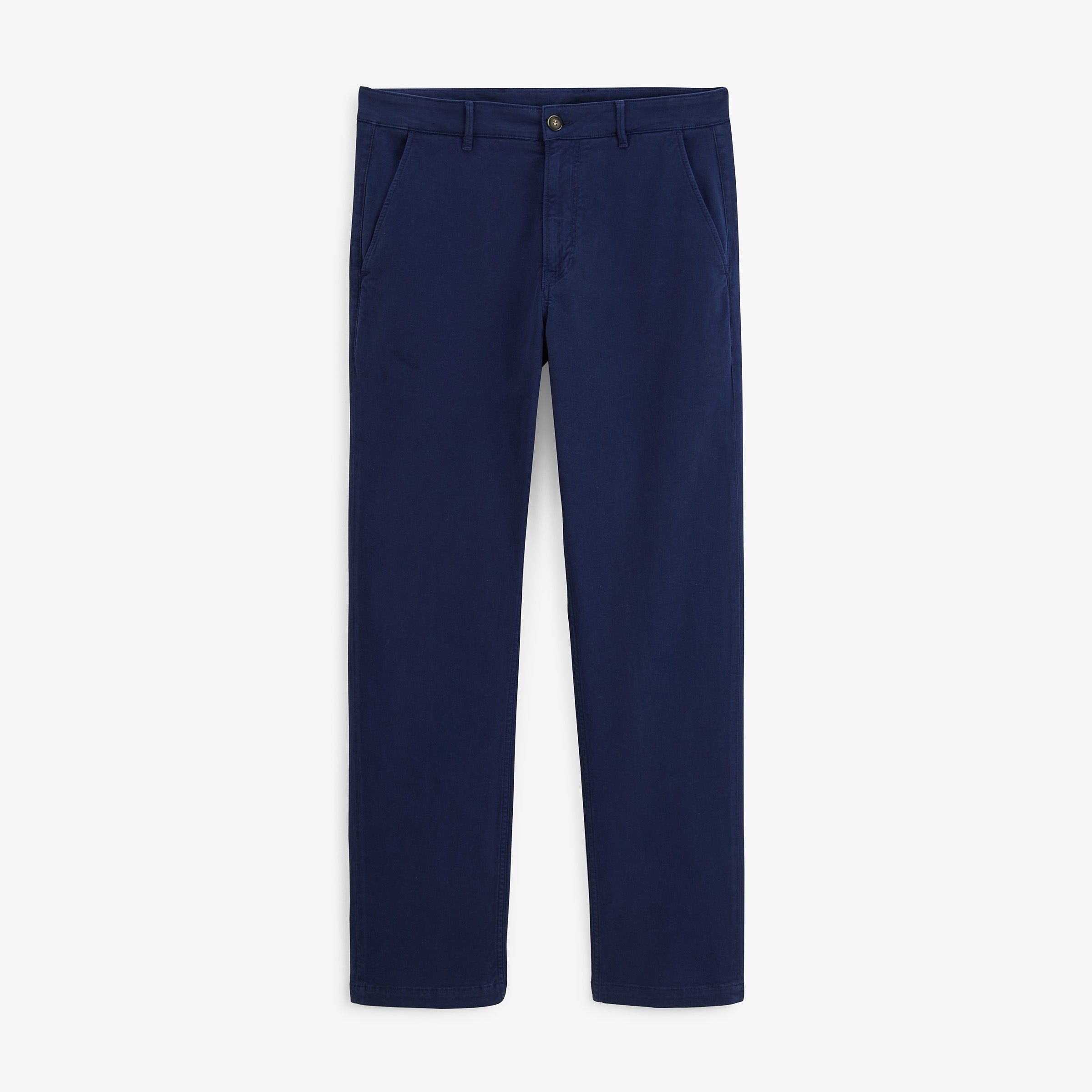 Chino 702 in stretch cotton, comfort fit, lupin blue SERGE BLANCO Blue