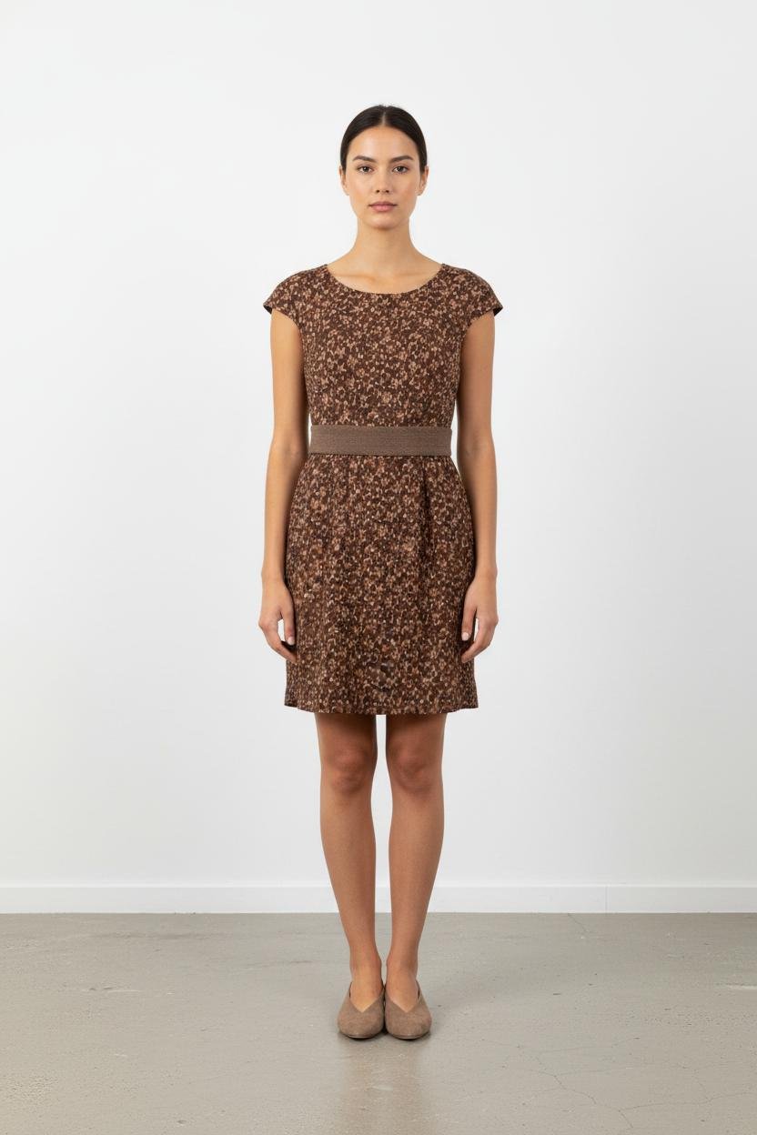 Short & midi dress TARA JARMON - Seconde Main Brown