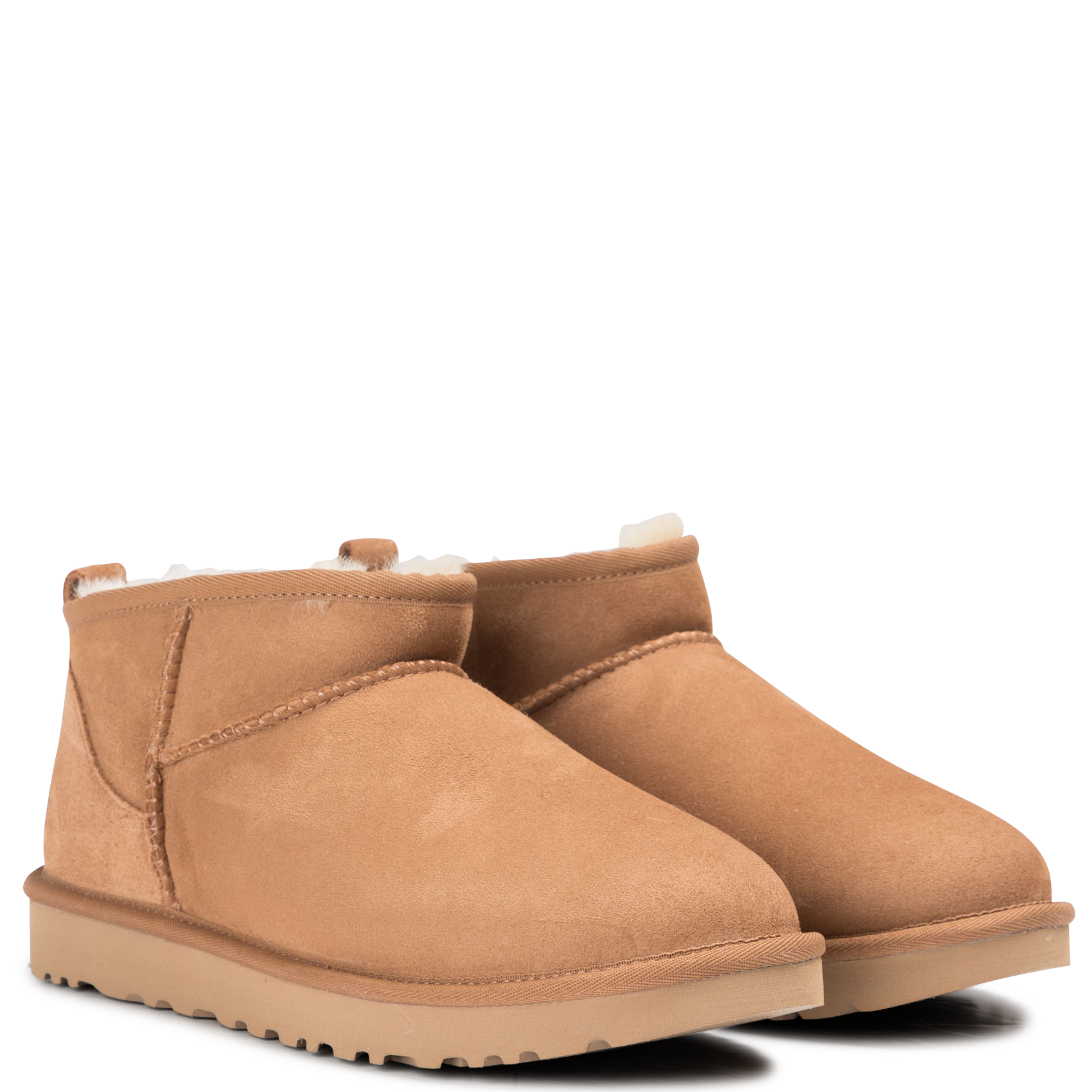 Boots en cuir velours UGG Marron