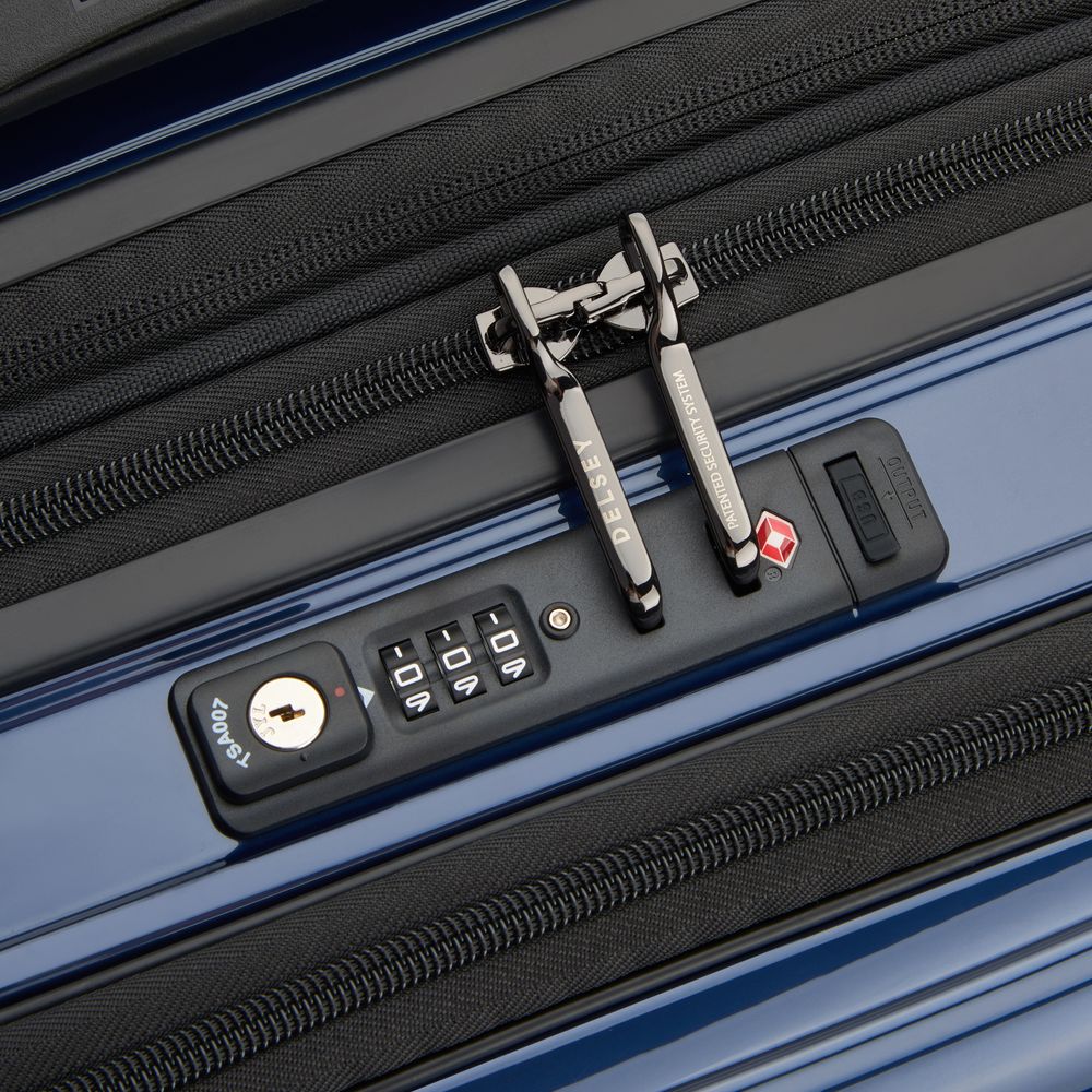 Valise cabine rigide DELSEY PARIS Bleu