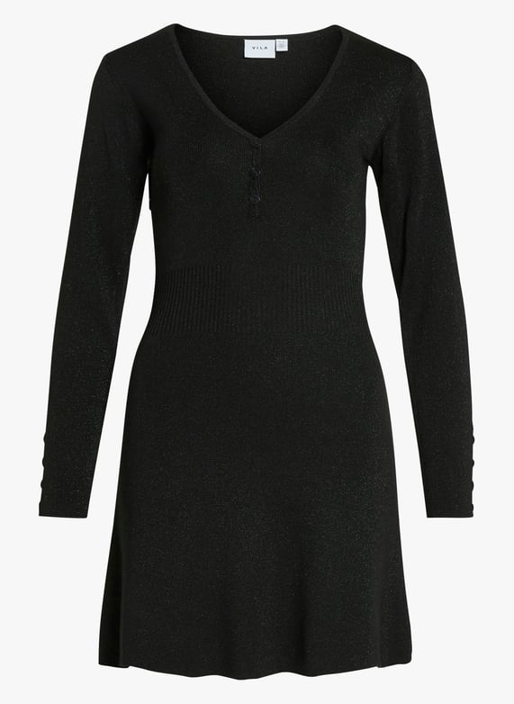 Vila high neck knitted mini dress in burgundy Vila high neck knitted mini dress in burgundy