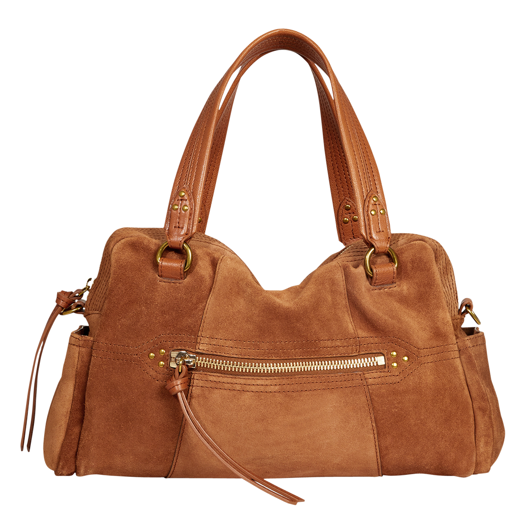 Dori leather shoulder bag JEROME DREYFUSS Brown