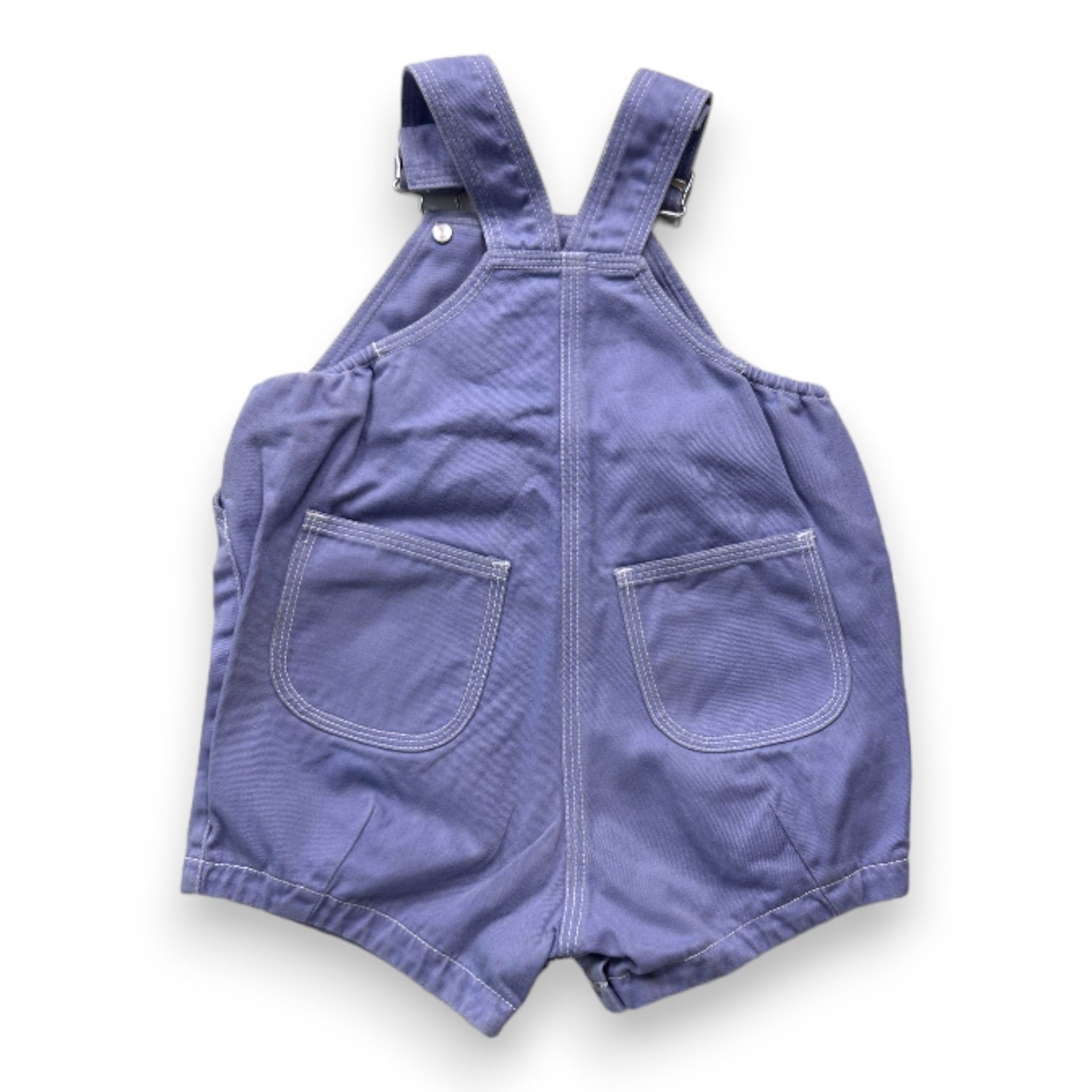 Blue Baby Dungarees - 6 months BONPOINT - Seconde Main Blue
