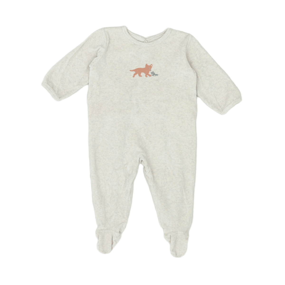 Beige Baby Pyjamas - 12 months PETIT BATEAU - Seconde Main Beige