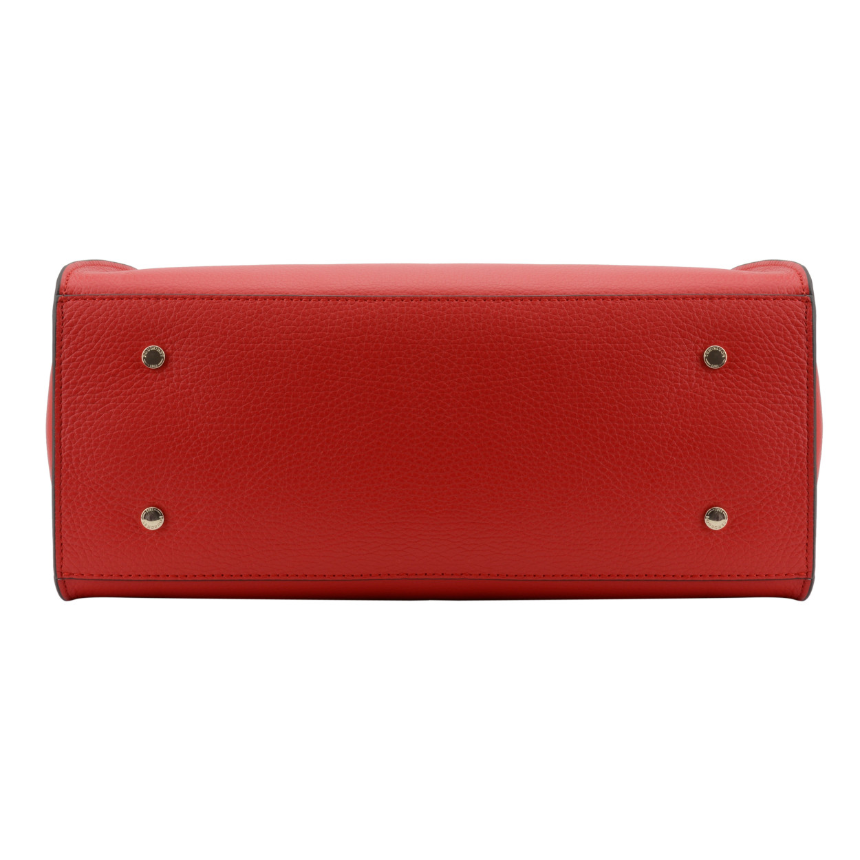 Billy L leather bag  POURCHET Red