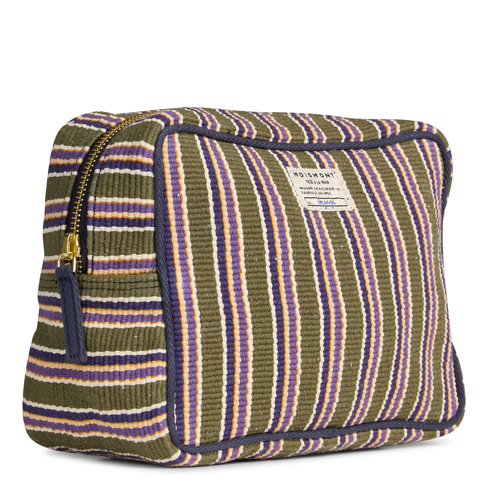 Trousse en coton MOISMONT Kaki